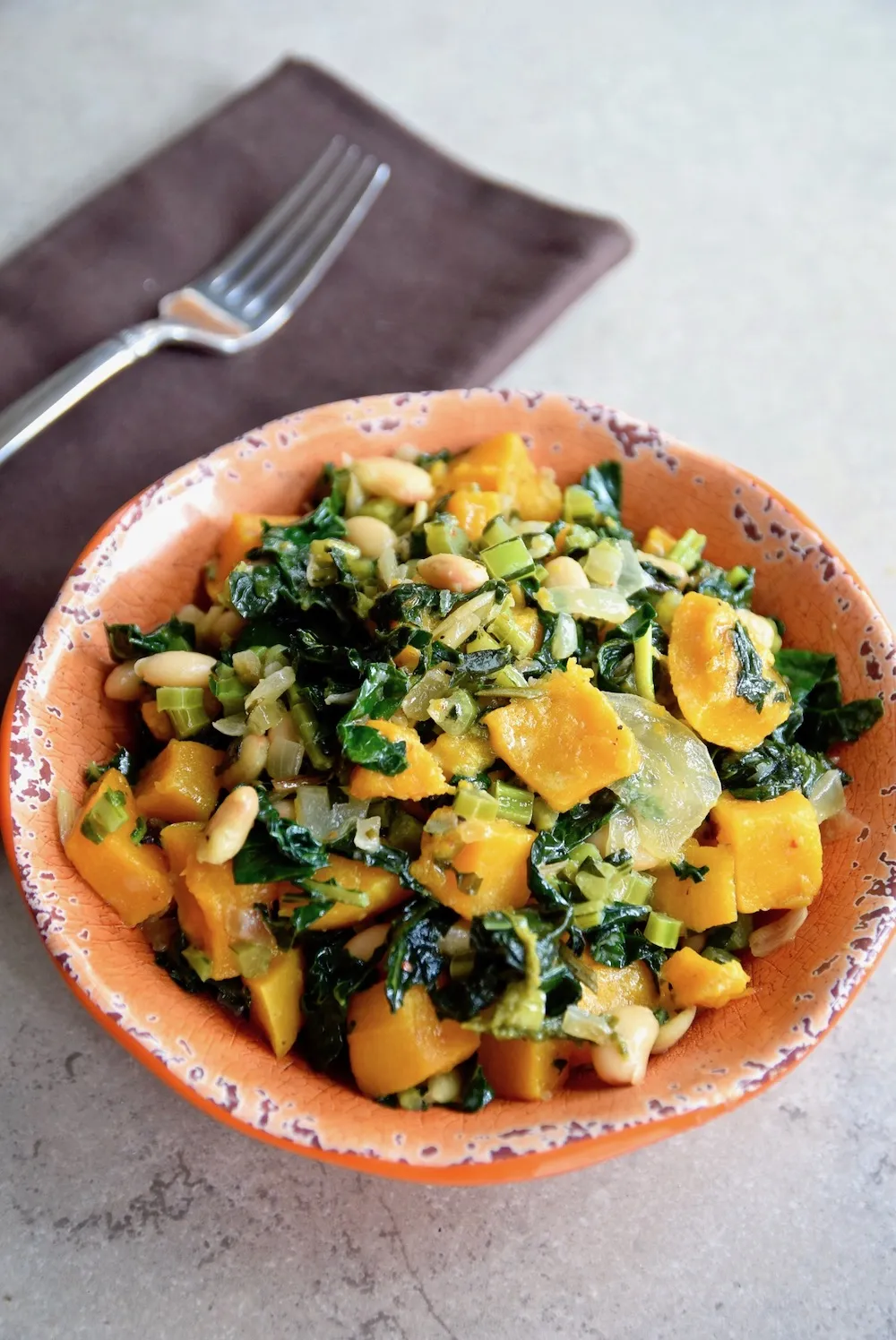 Potato Kale and White Bean Hash Gluten Free and Vegan