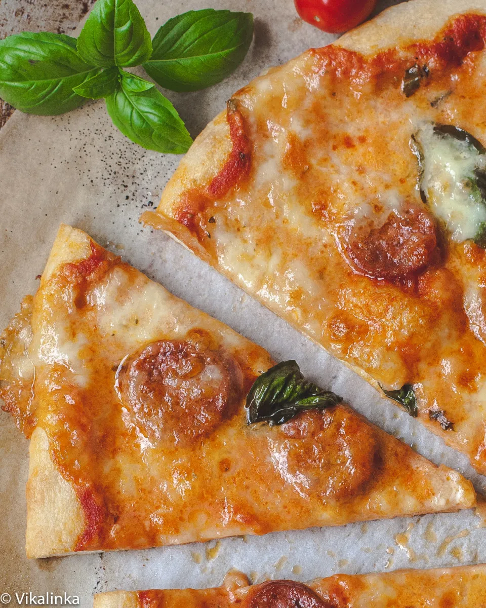 Potato Pizza Smoked Gouda Cheese