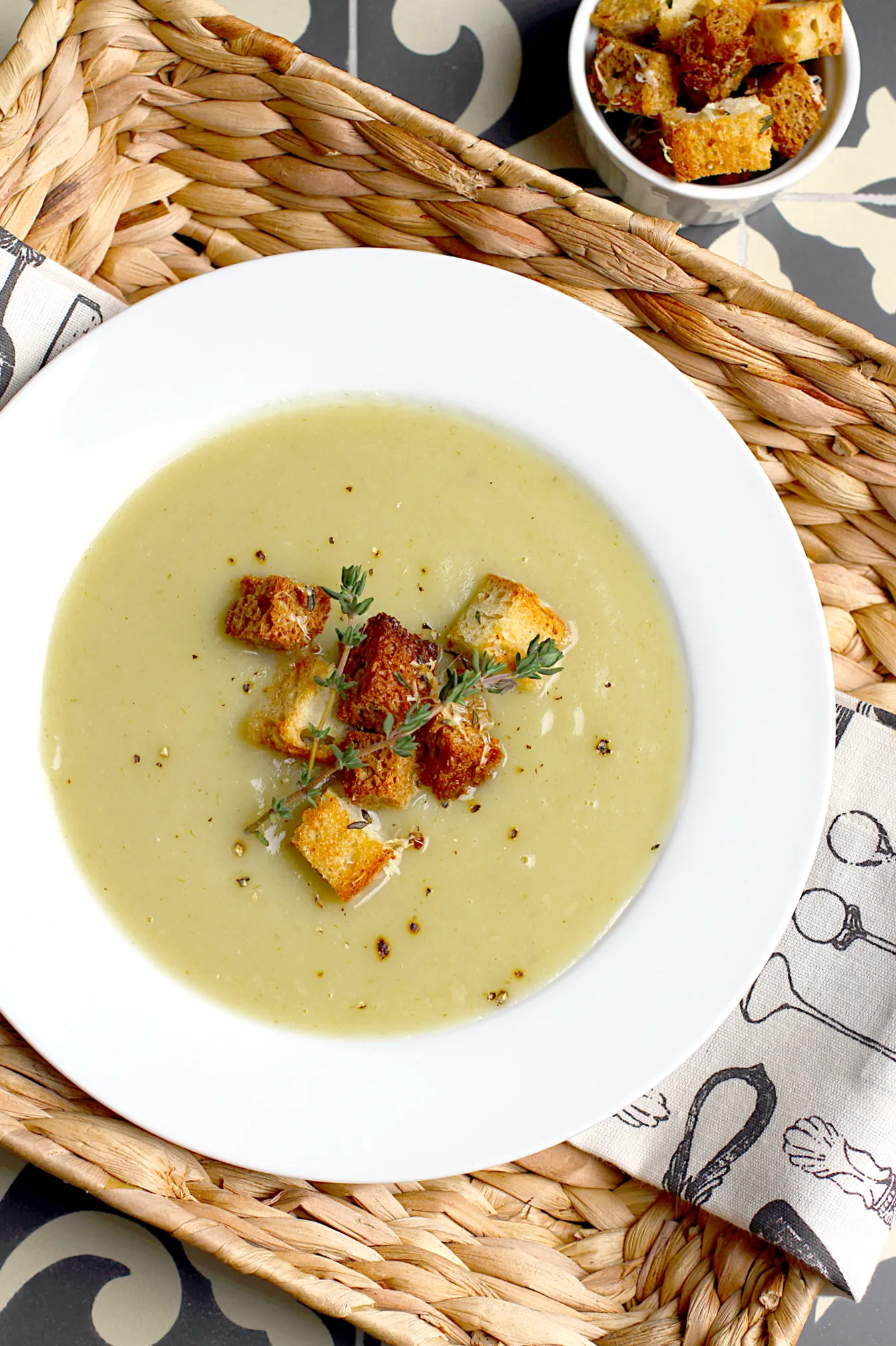 Potato and Greens Soup