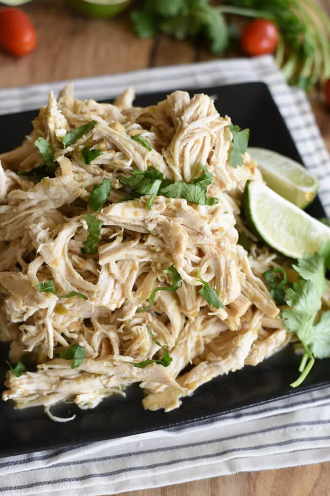 Pressure Cooker Lime Verde Chicken