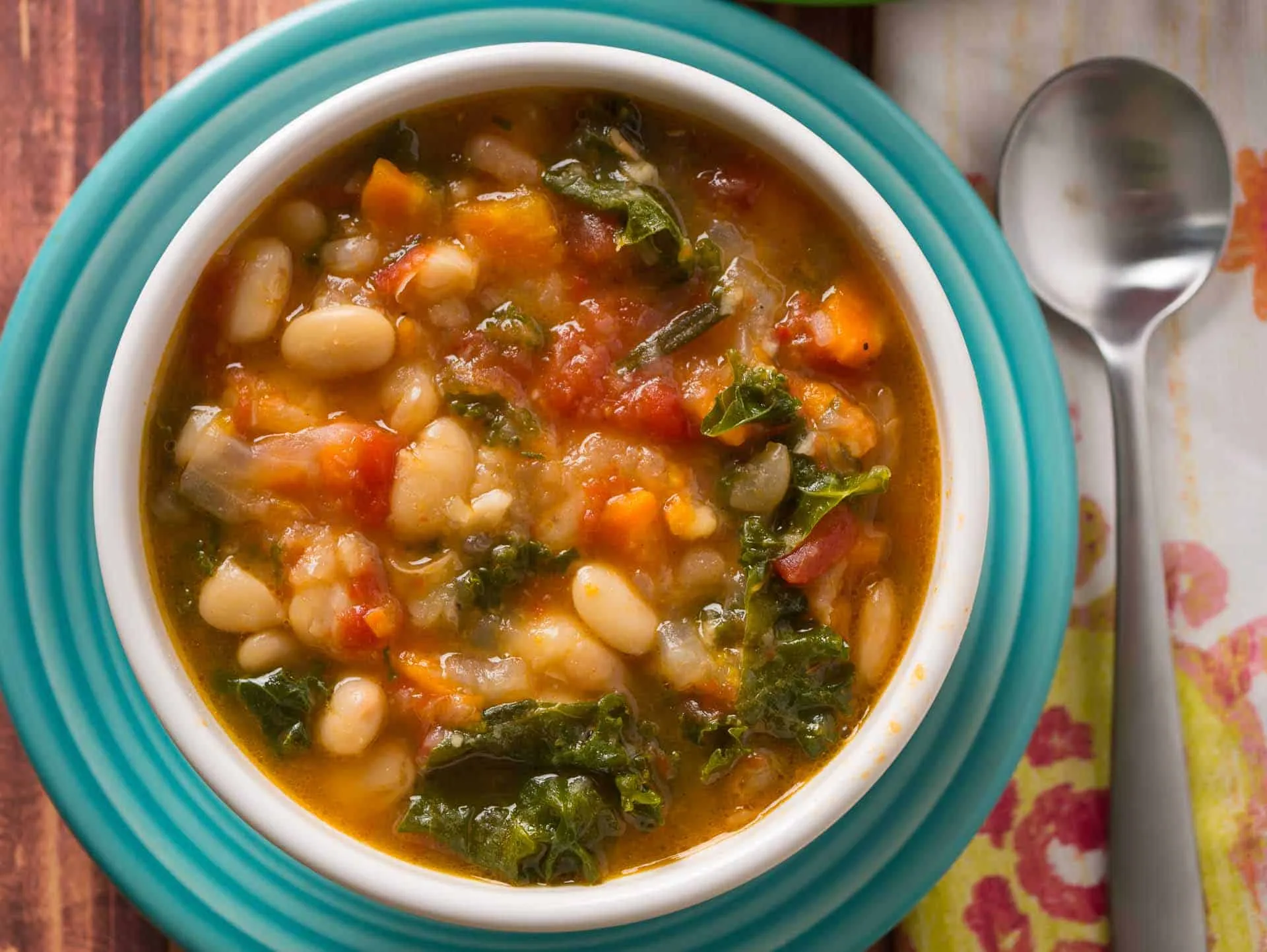 Pressure Cooker Tuscan Bean Soup