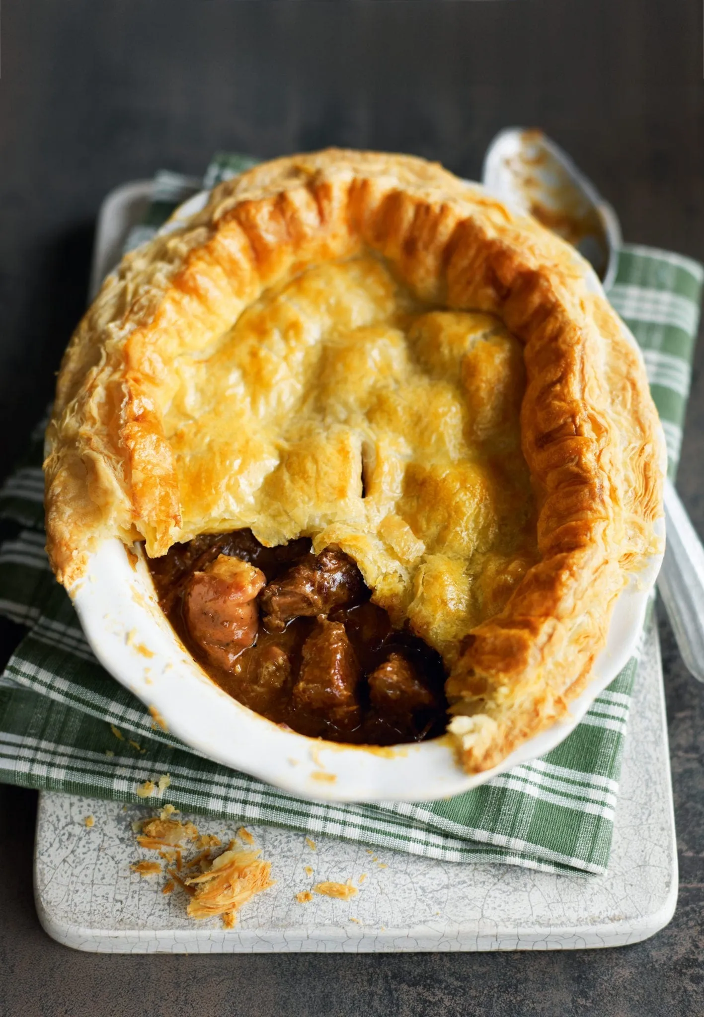 Puff Pastry Style Pie Crust