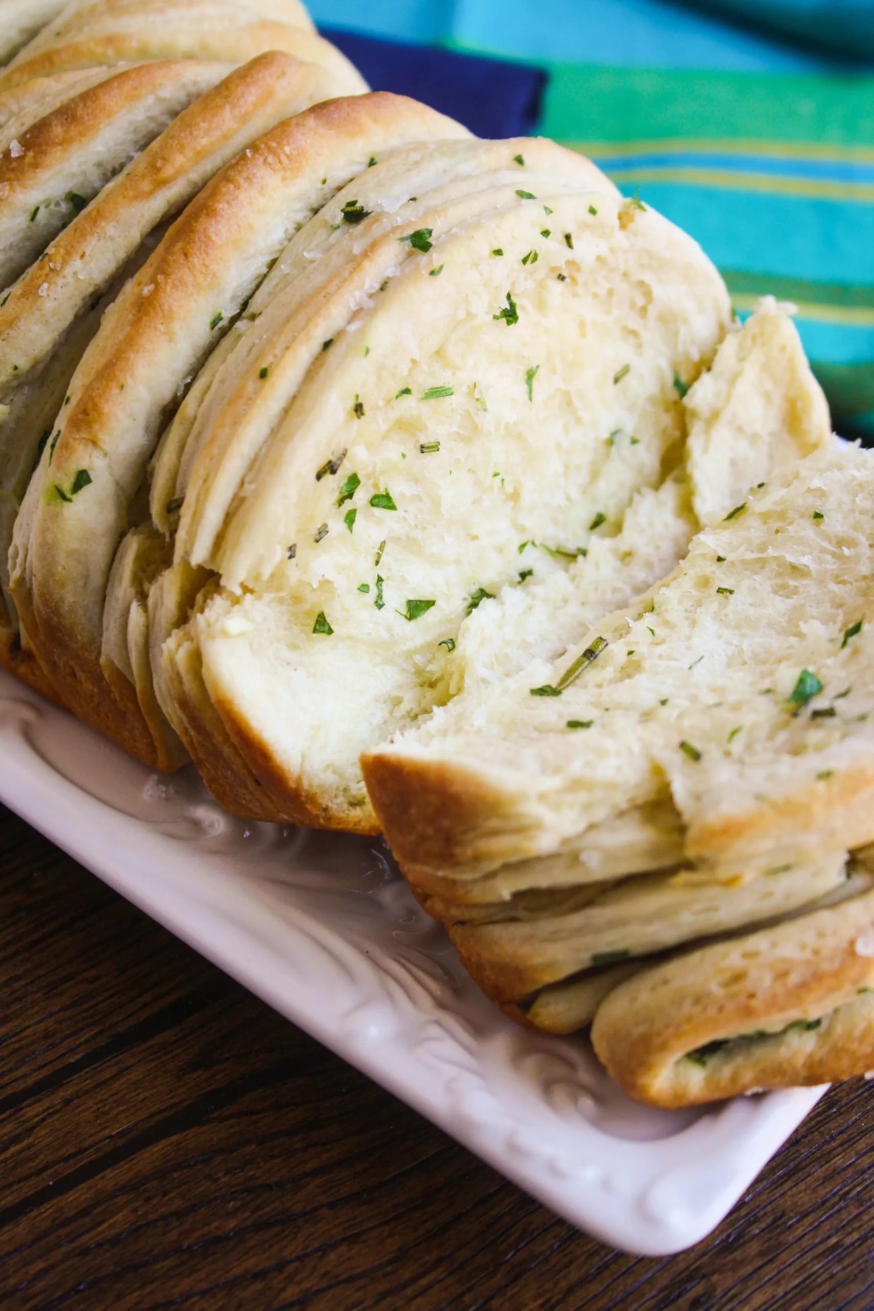 Pull Apart Garlic Herb Bread