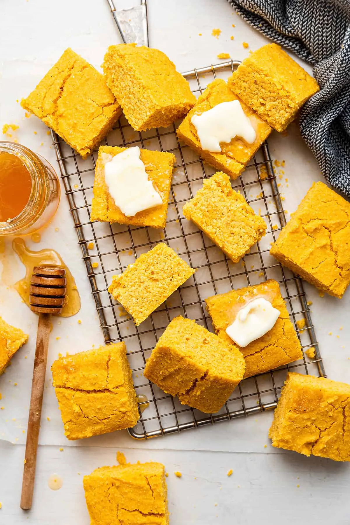 Pumpkin Cornbread Gluten Free Vegan Options