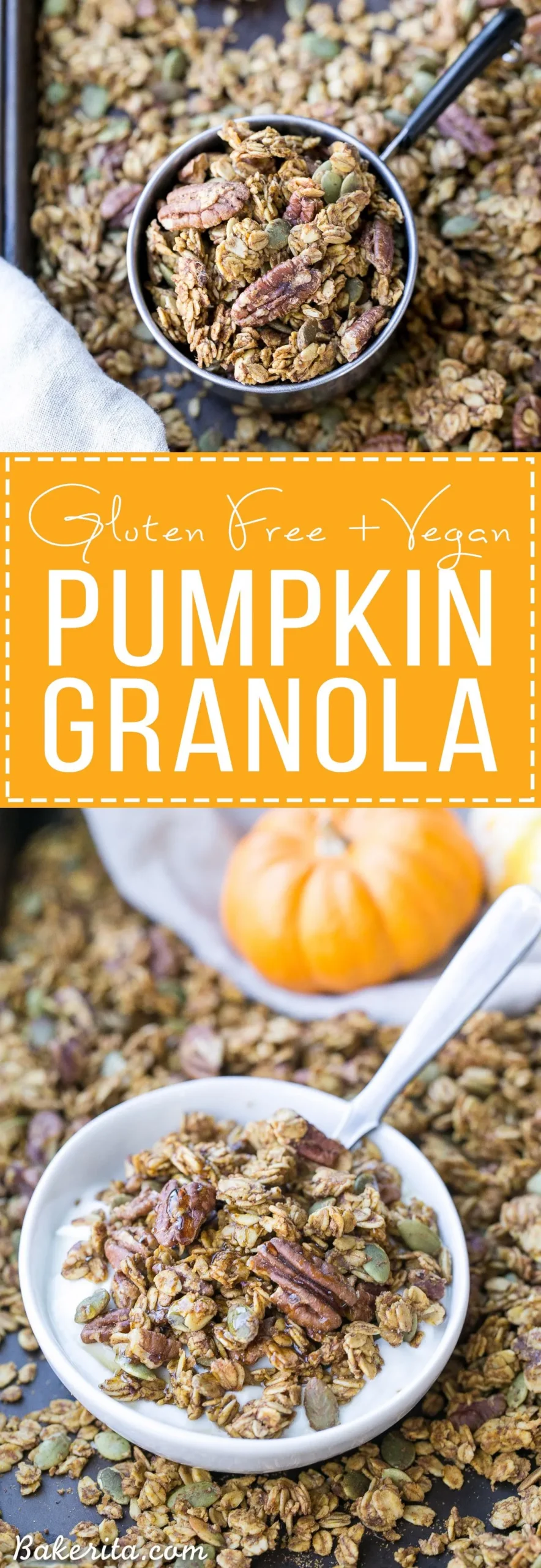Pumpkin Granola Gluten Free Vegan