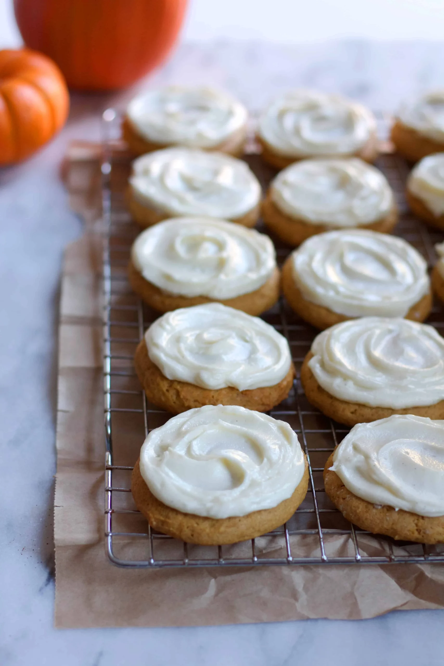 Pumpkin Spice Butter Cookies