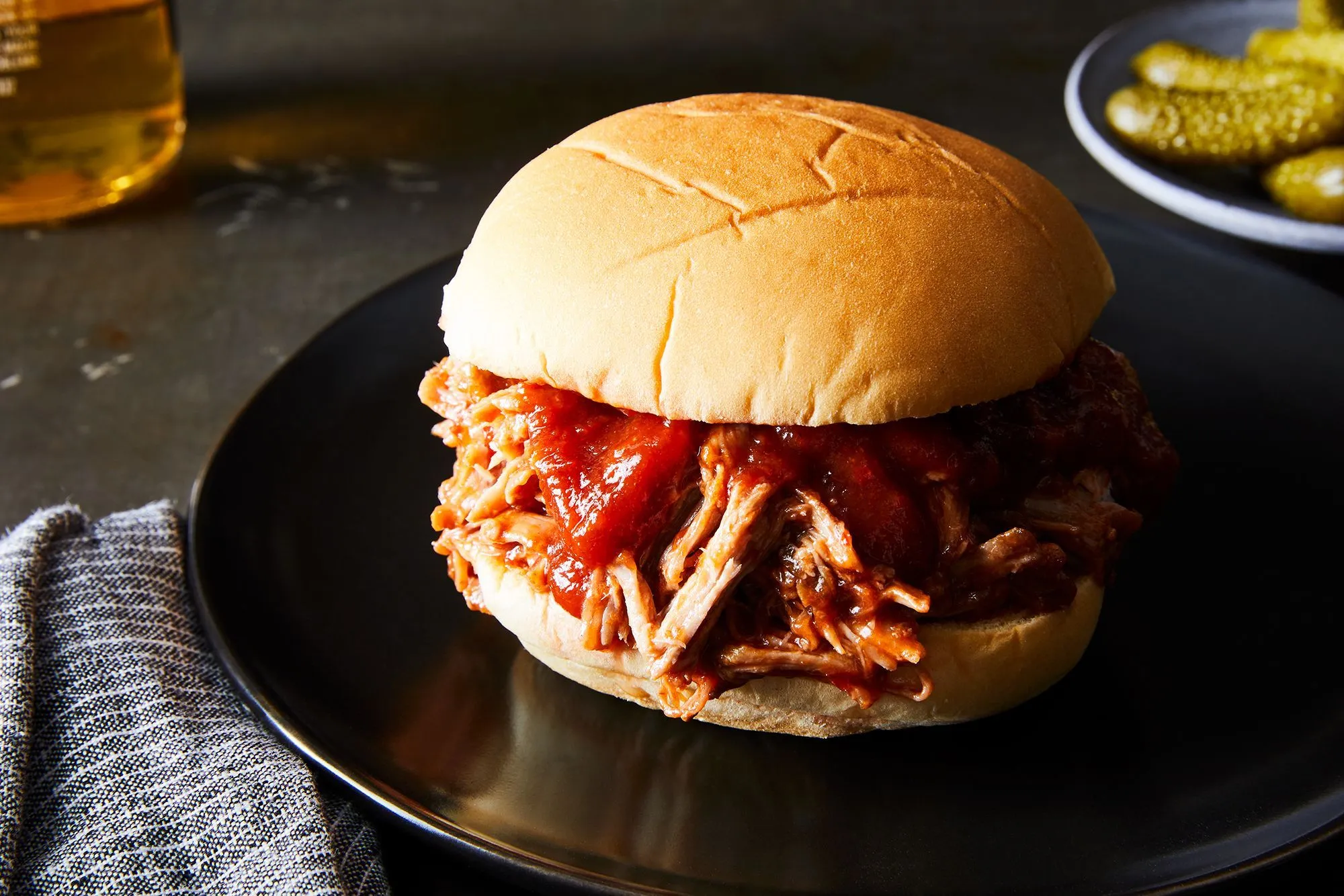Quick BBQ Pork Sandwiches with Homemade Sauce