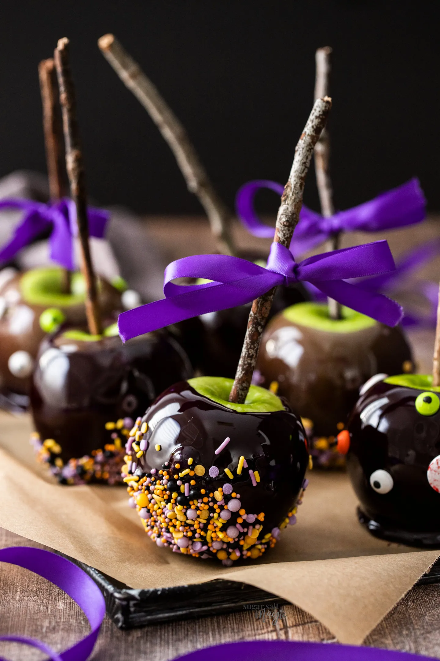 Quick Easy Halloween Candied Apples