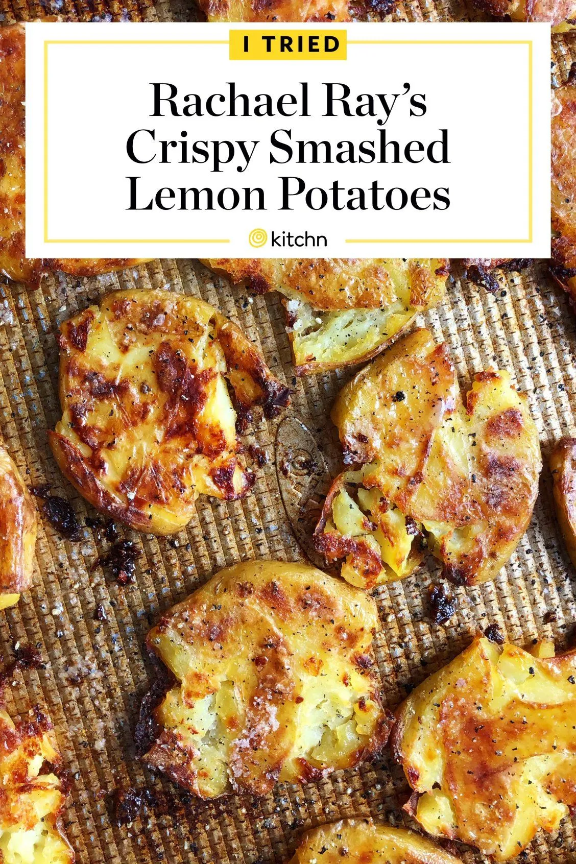 Rachael's Crispy Squished Potatoes