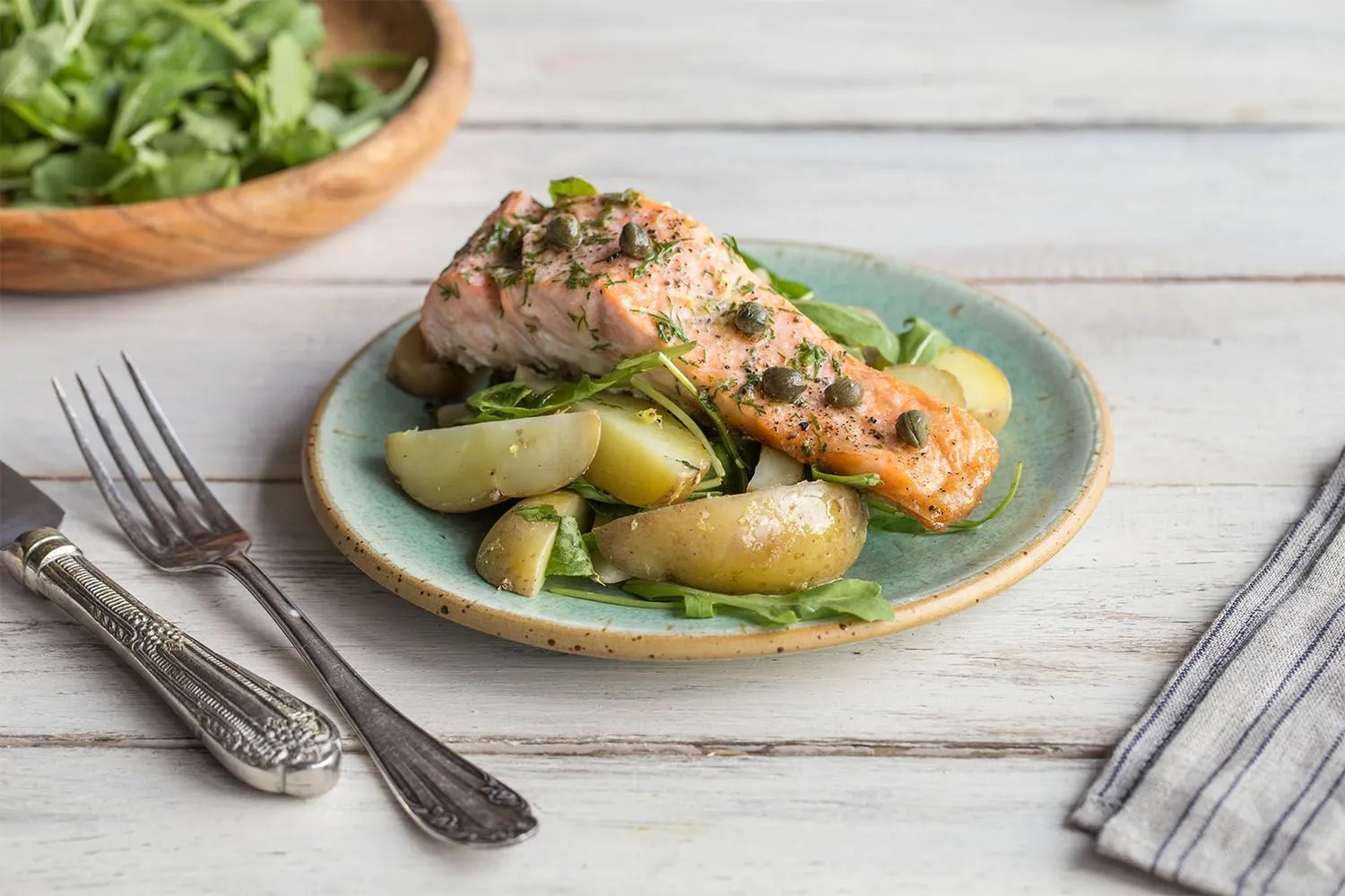 Rainbow Trout in Mustard Dill Sauce