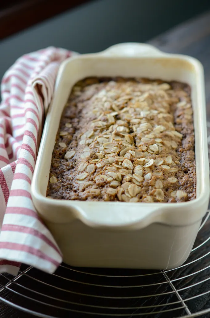 Raw Carrot Oat Bread