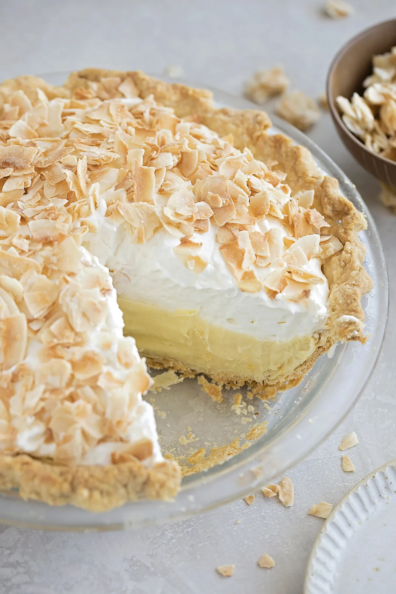 Raw Coconut Cream Pie