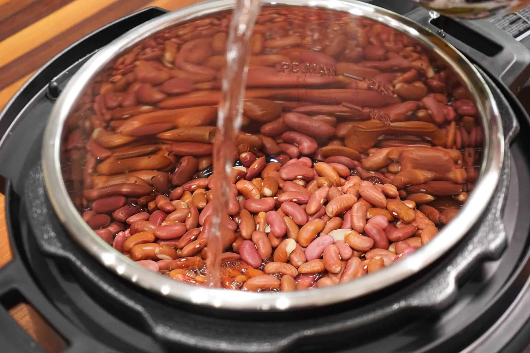Red Beans in a Pressure Cooker