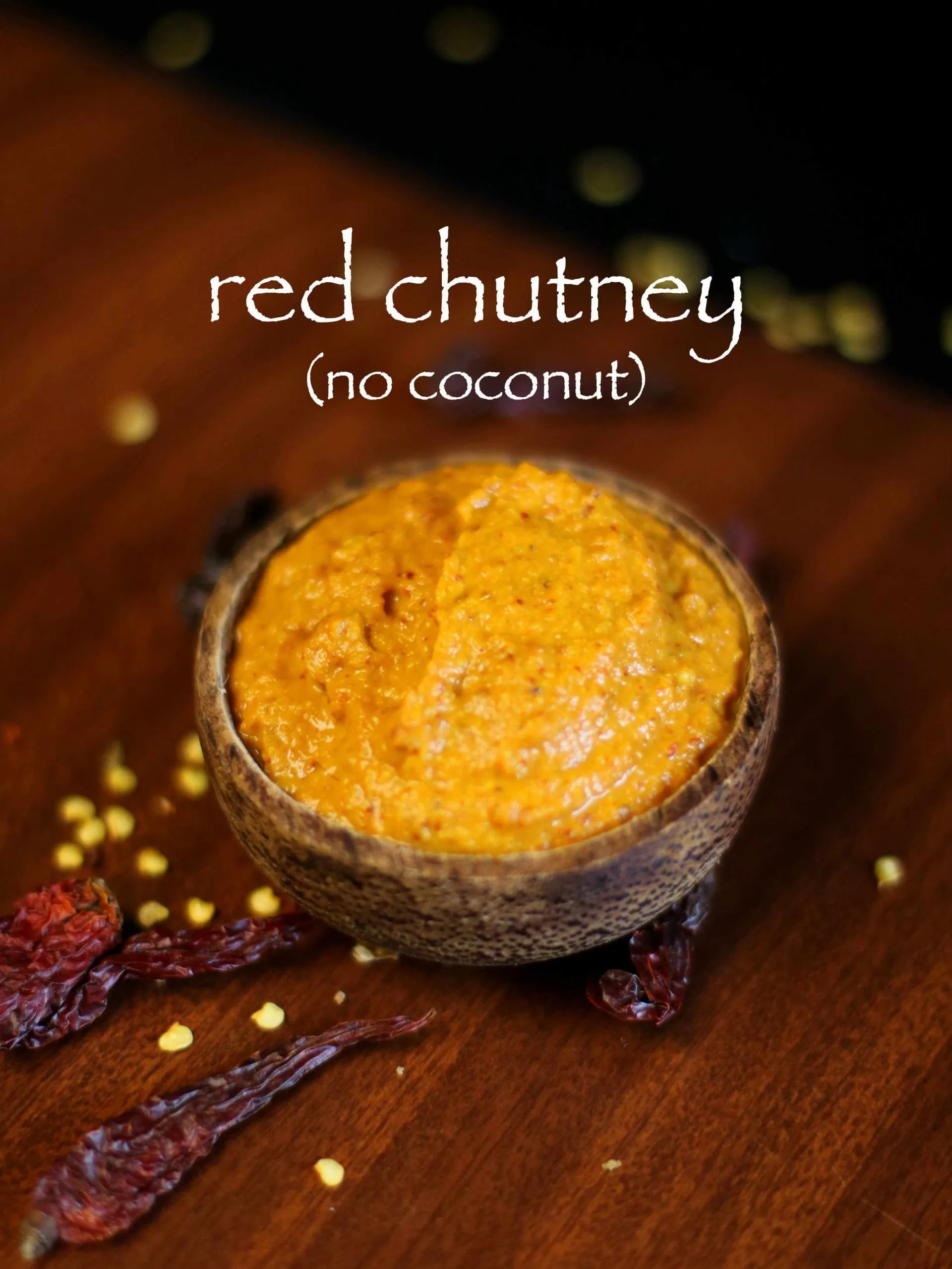 Red Chutney for Dosa