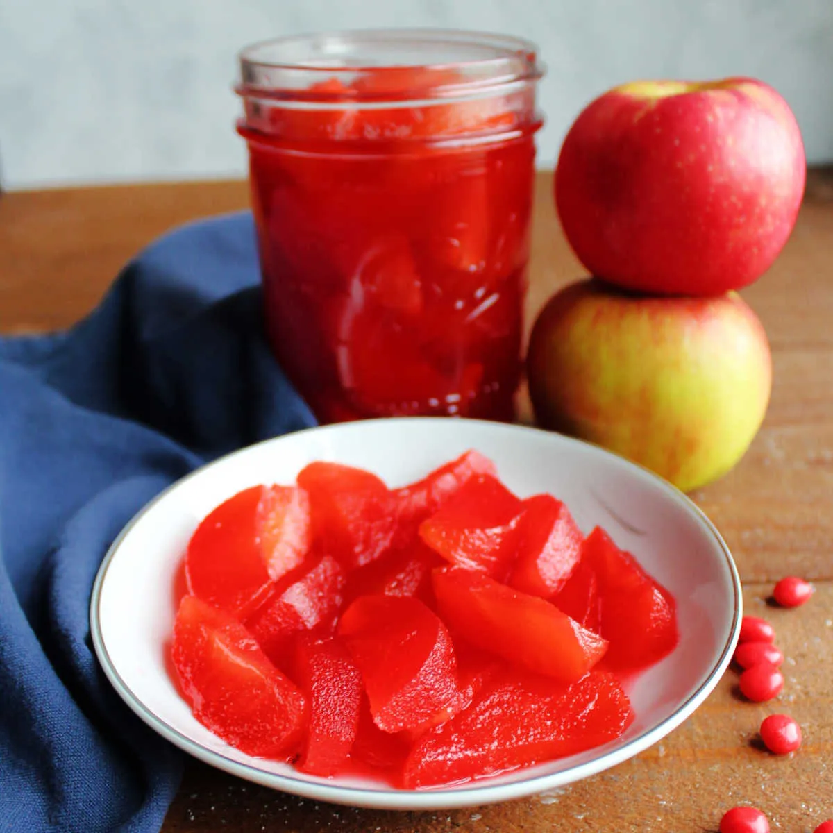 Red Hot Cinnamon Apples