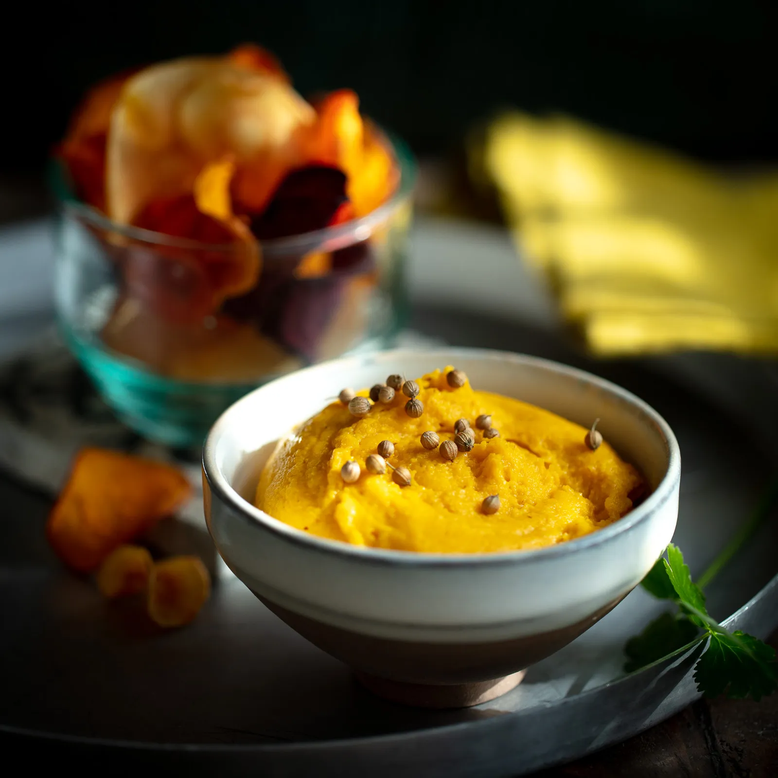 Red Lentil and Sweet Potato Hummus