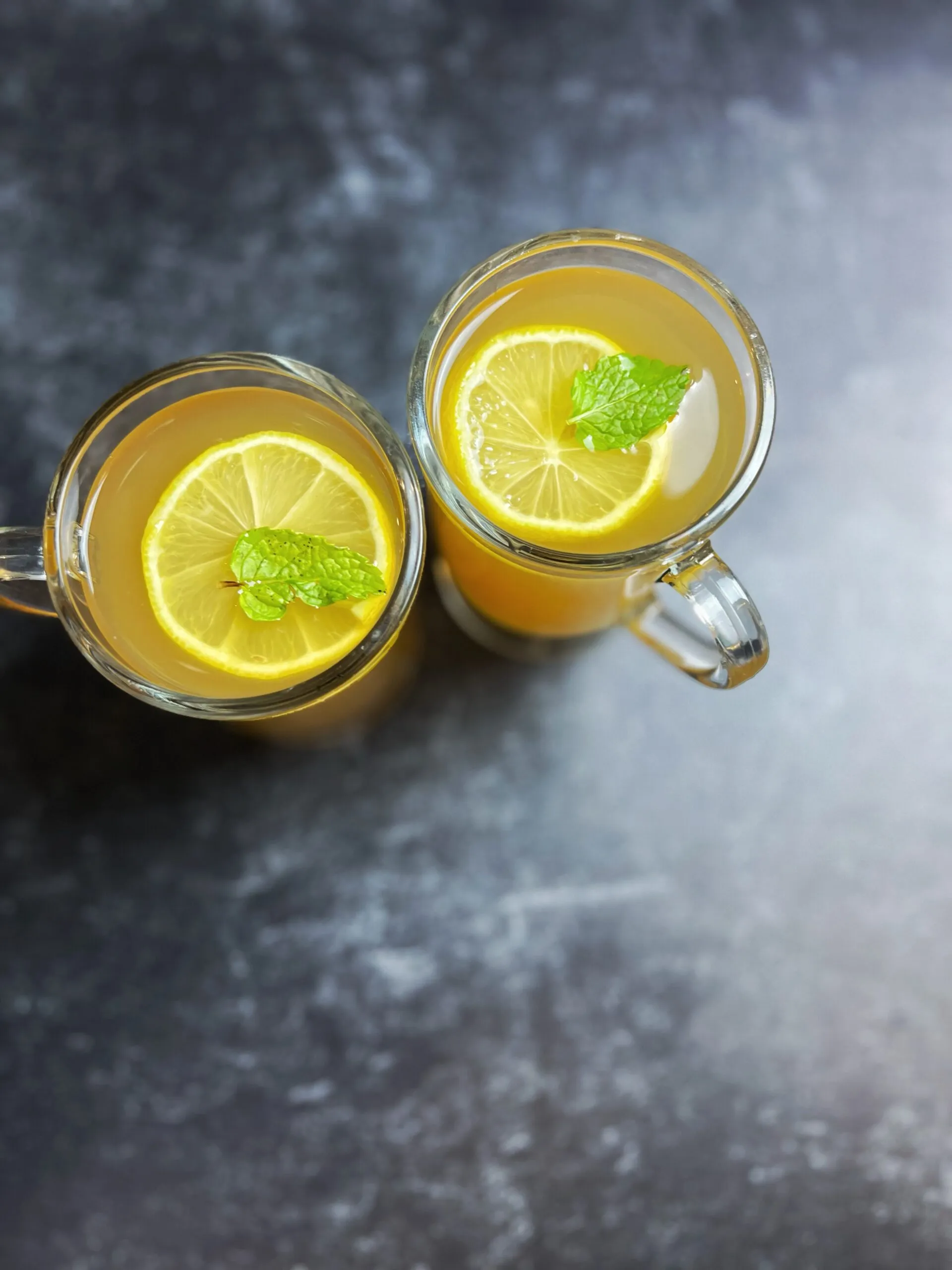 Refreshing Mint Hot Toddy