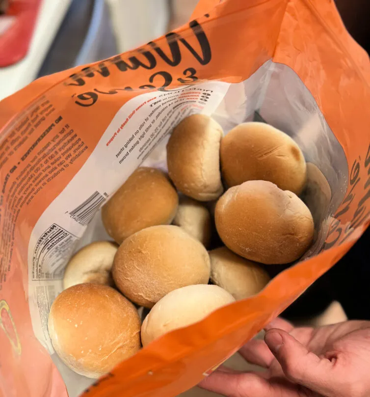 Rhodes Warm and Serve Rolls Side Dish