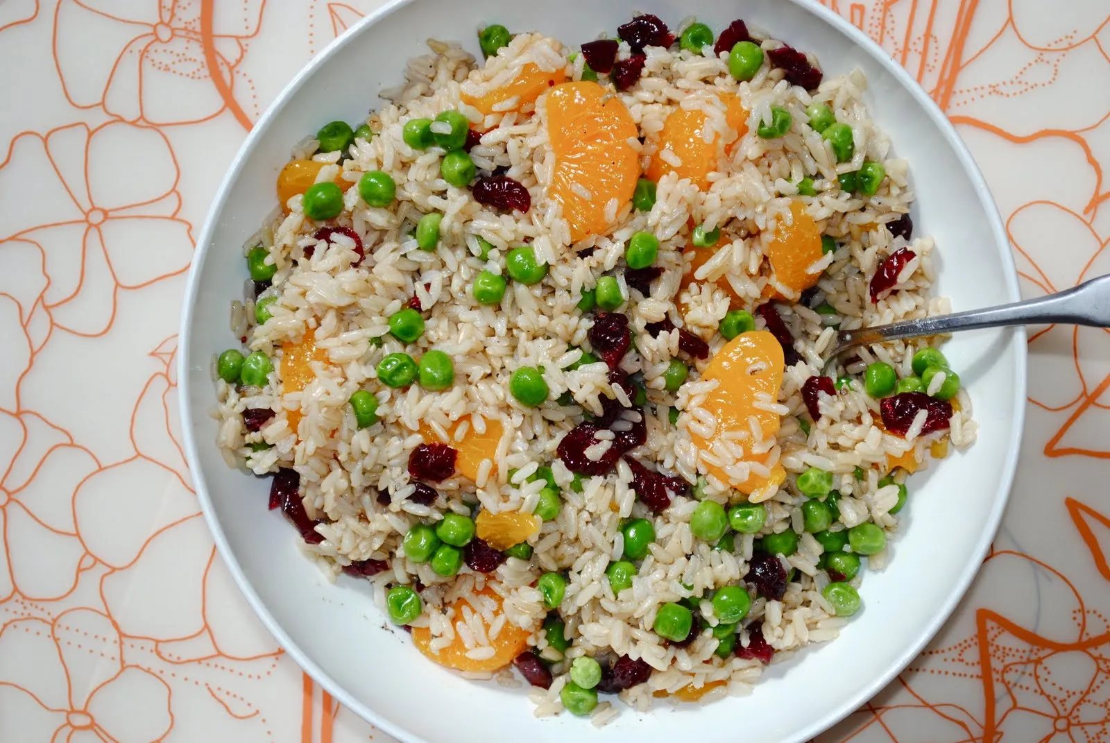 Rice and Mandarin Orange Salad