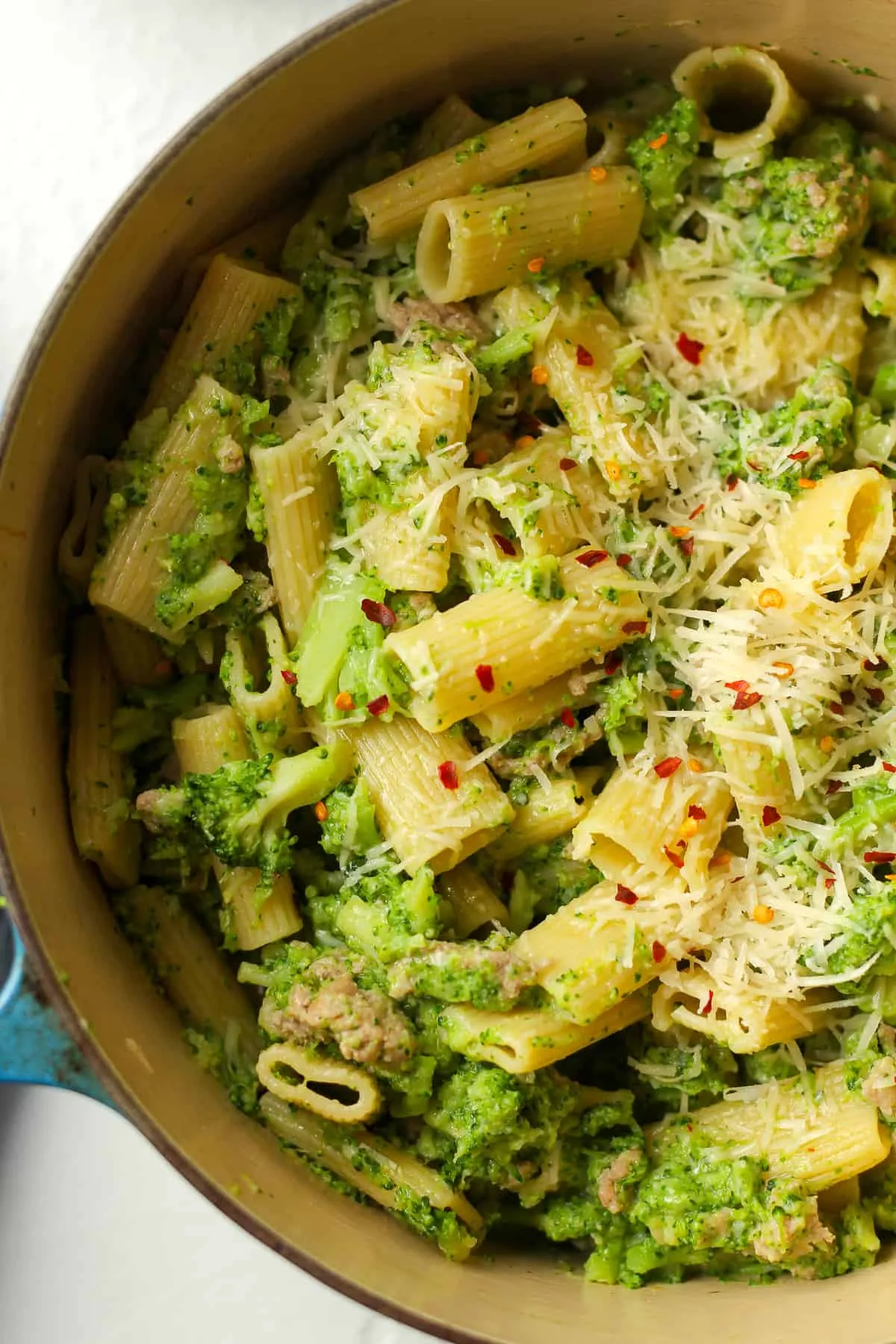 Rigatoni with Turkey and Broccoli