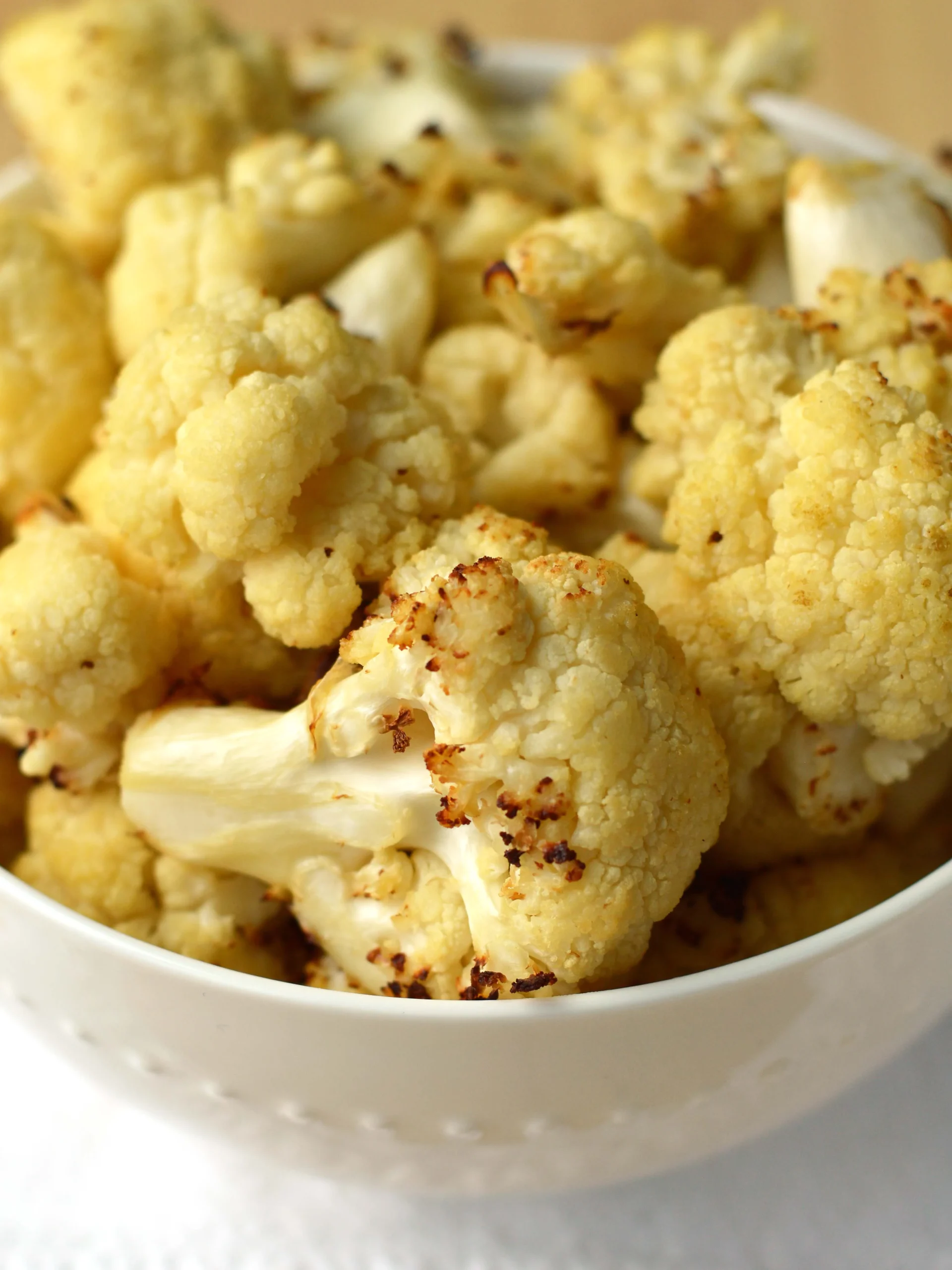 Roast Head of Cauliflower in Creamy