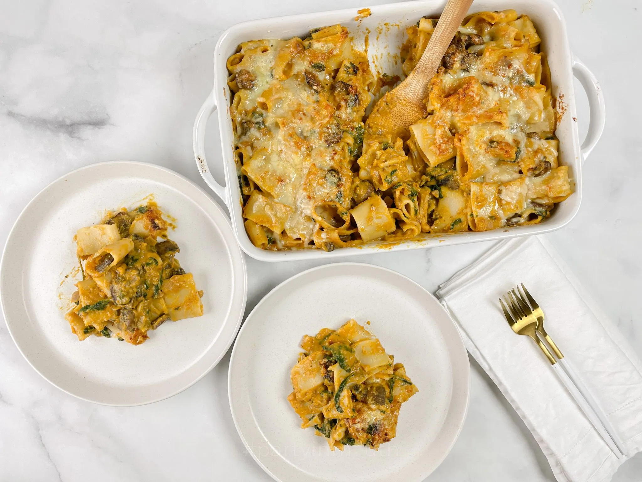 Roast Pumpkin and Mushroom