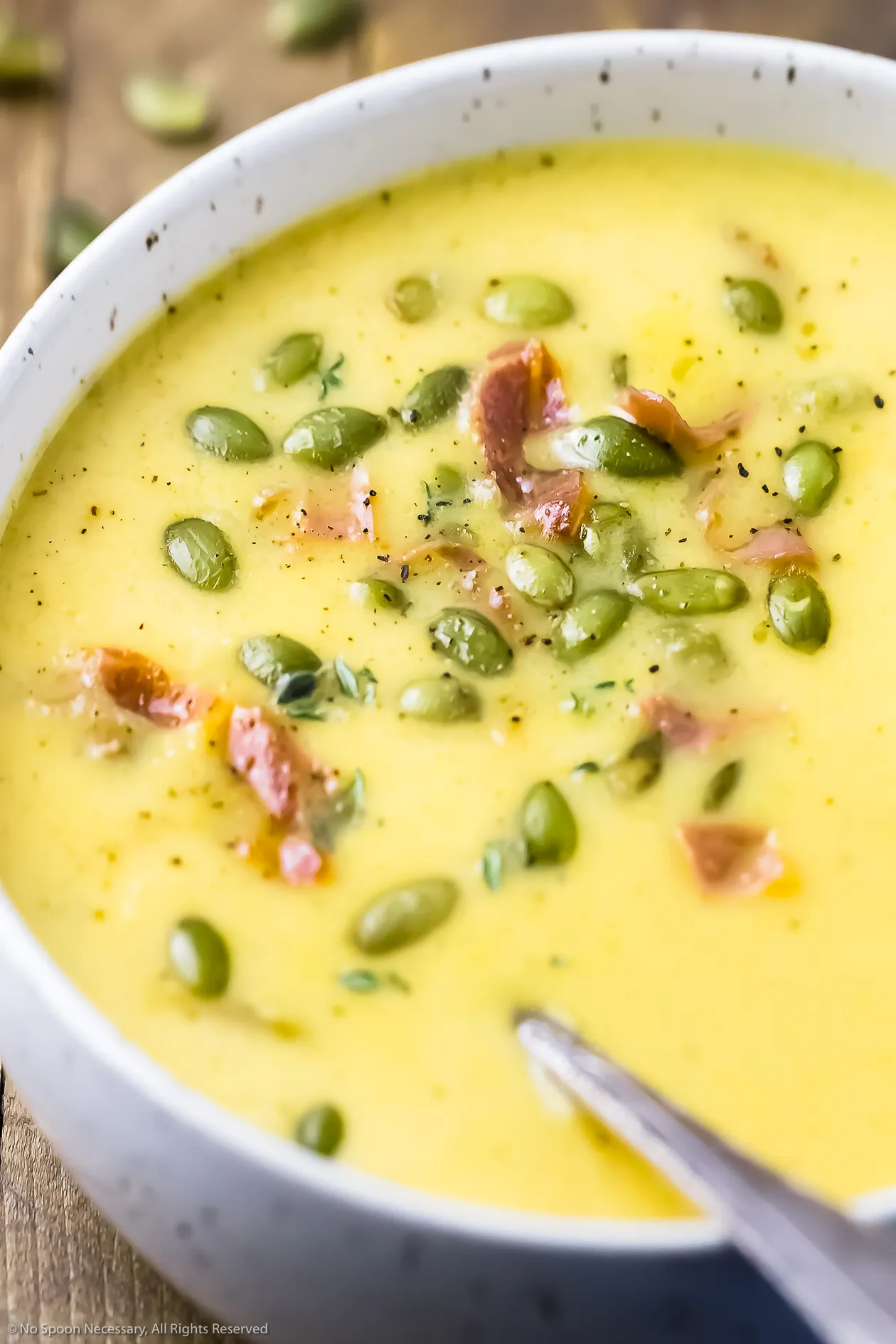 Roasted Apple White Cheddar Soup