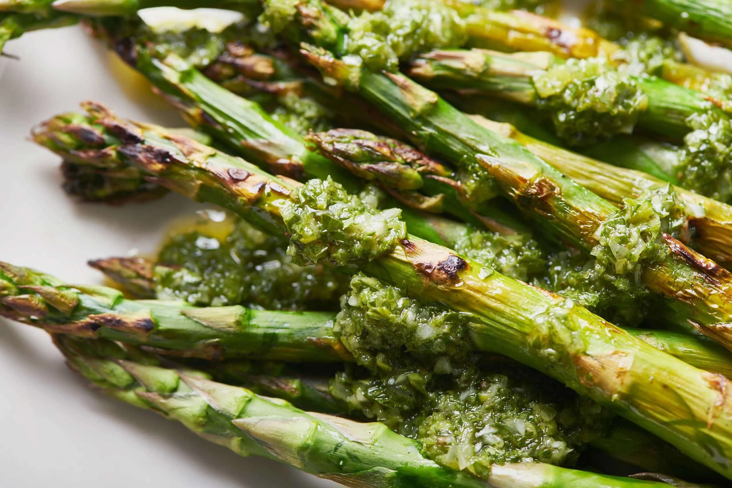 Roasted Asparagus with Scallions and Perfectly Creamy Eggs