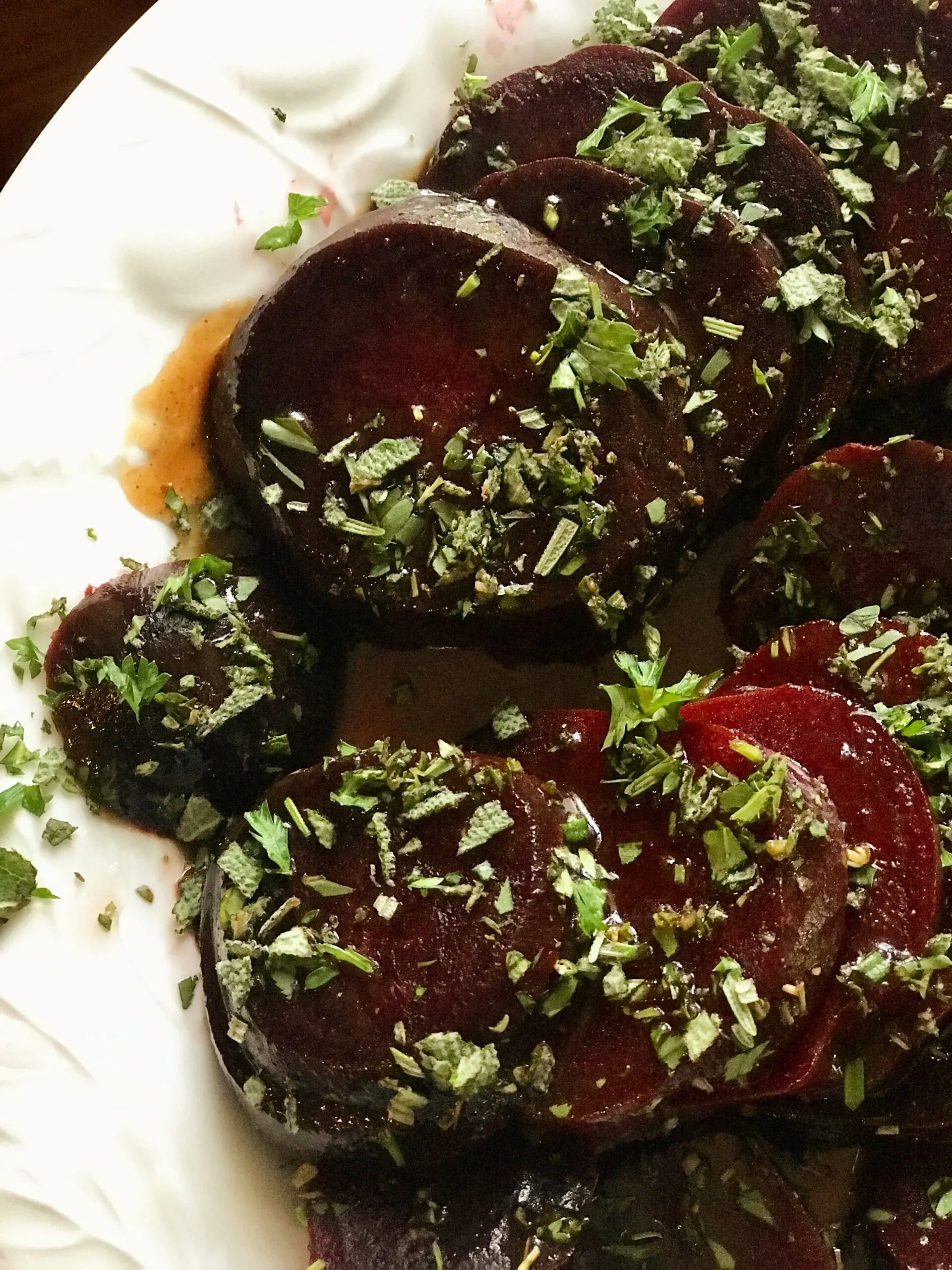 Roasted Beets with Balsamic Glaze