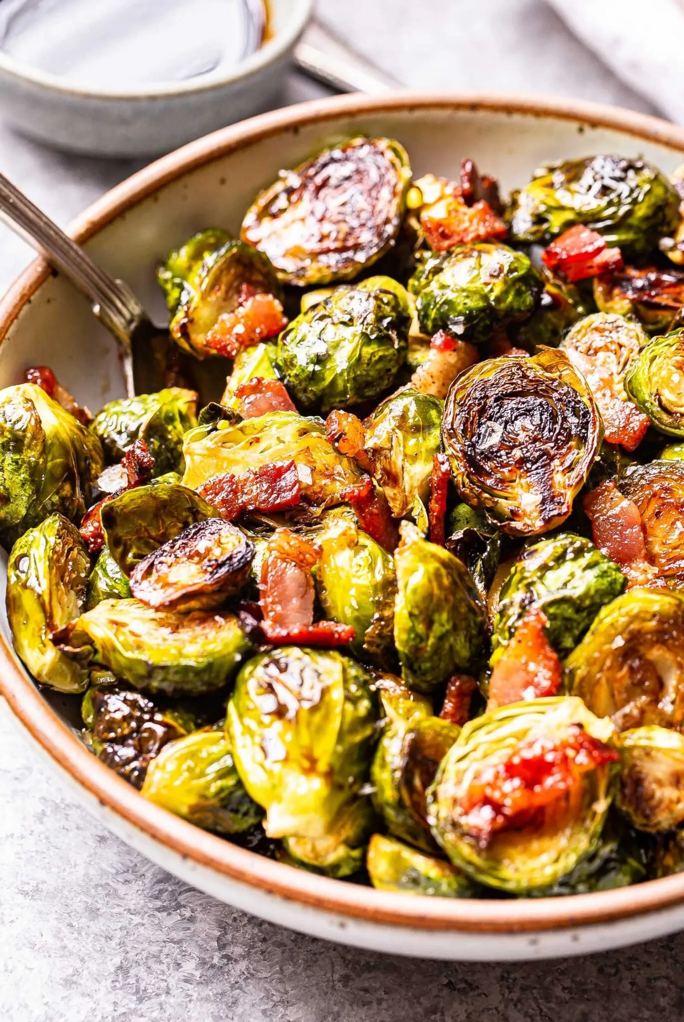 Roasted Brussels Sprouts with Maple Syrup