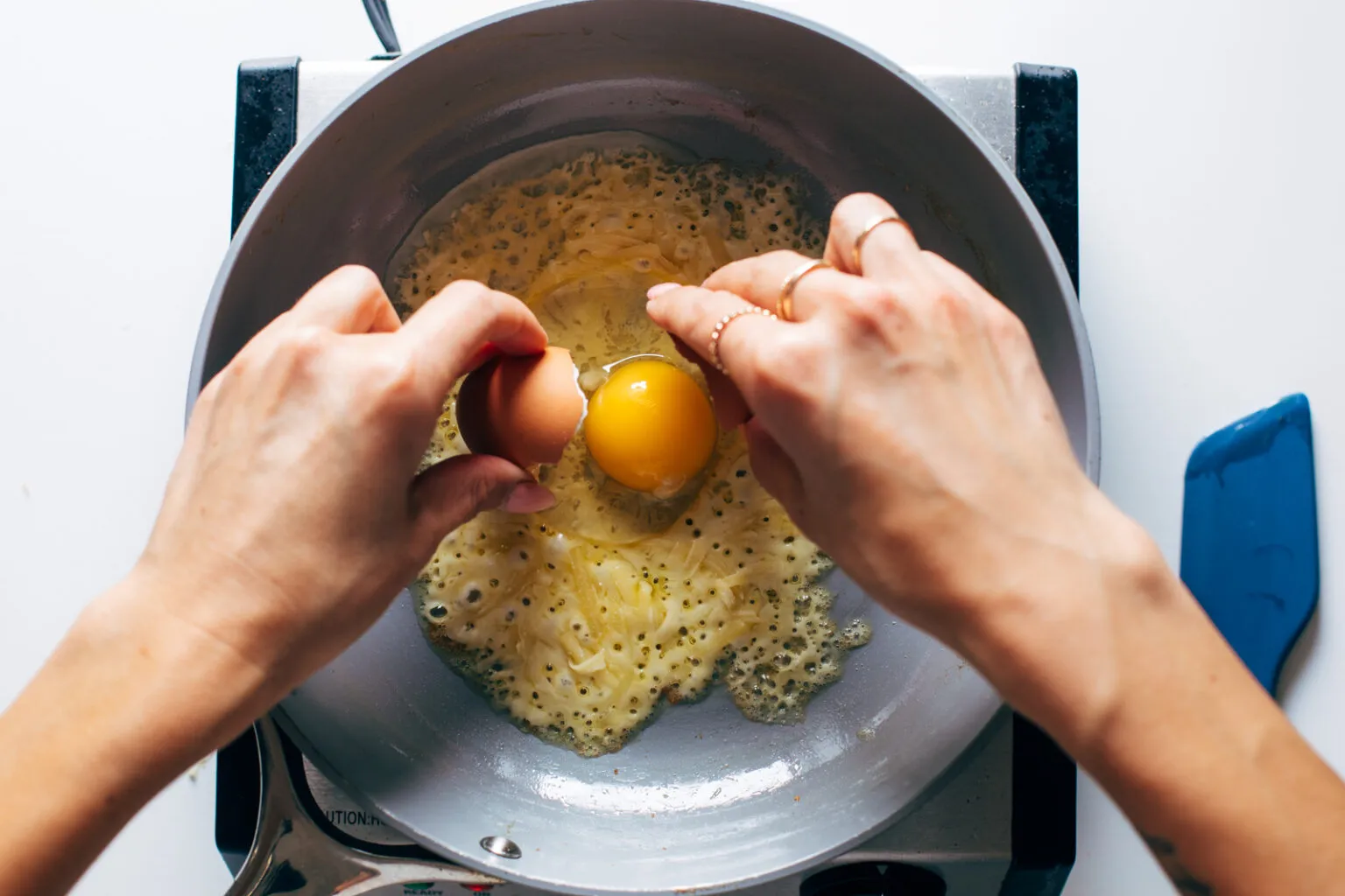 Roasted Corn and Fried Egg Tacos