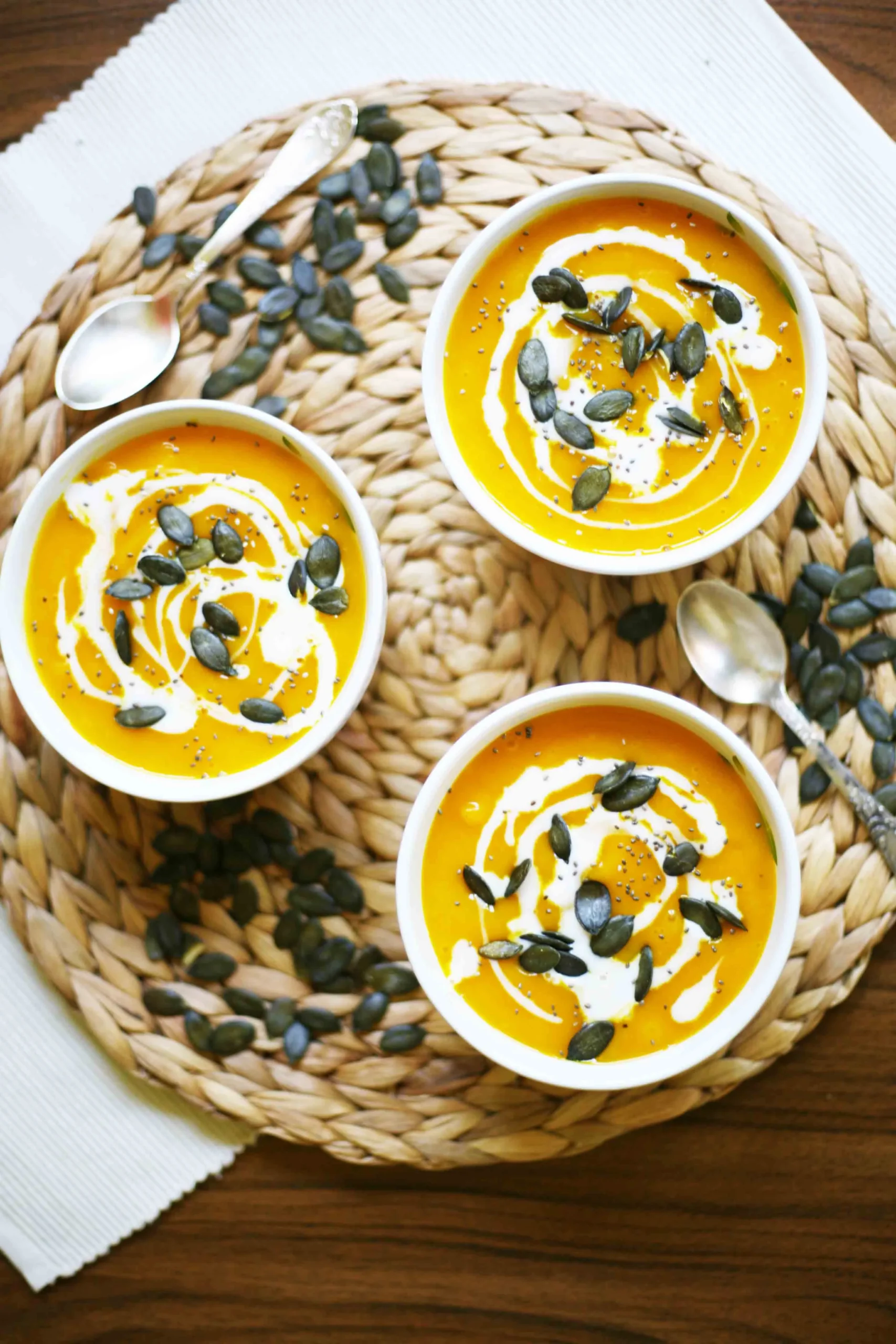 Roasted Hokkaido Pumpkin Soup