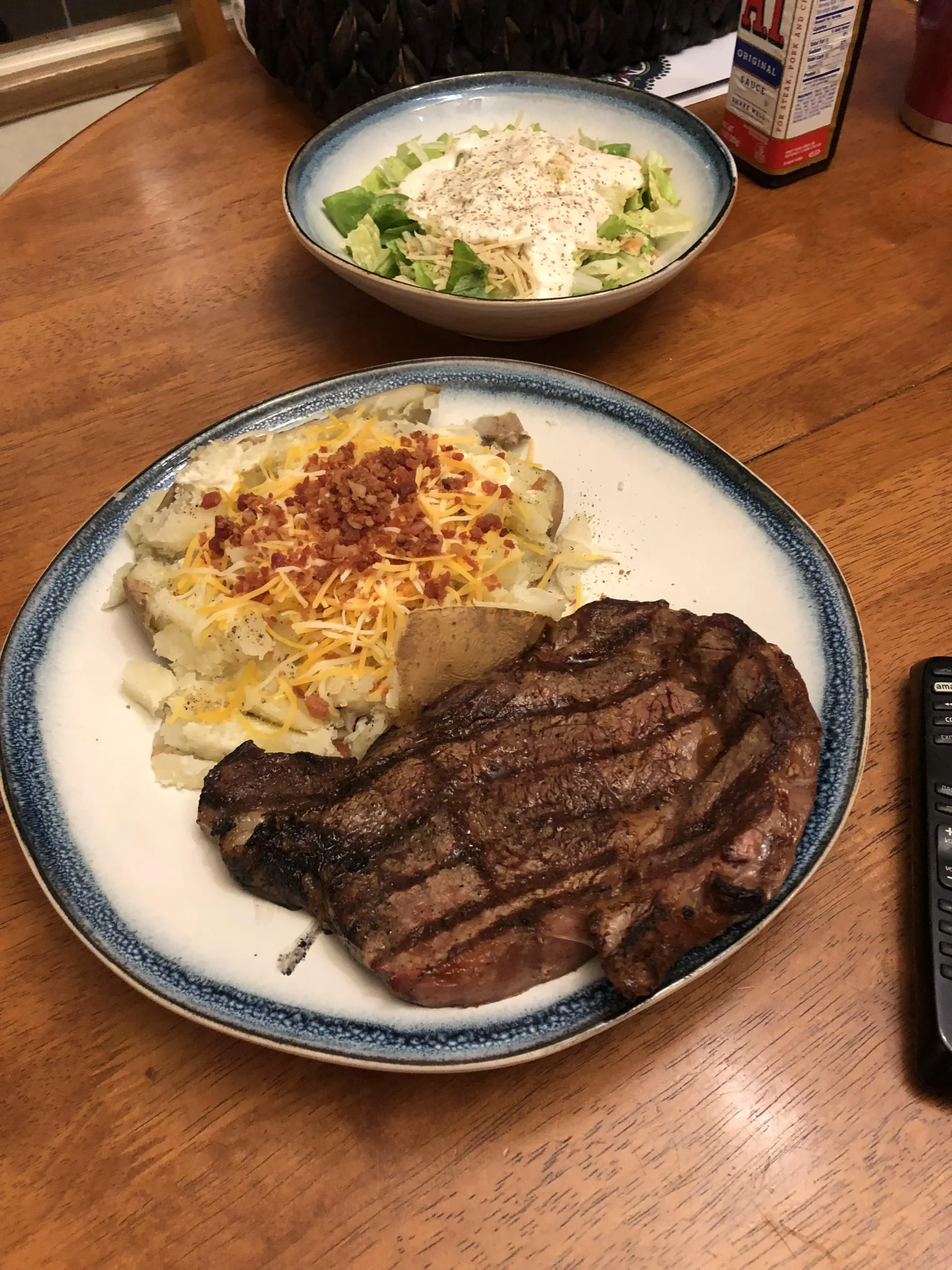Roasted Potato Grilled Beef Salad