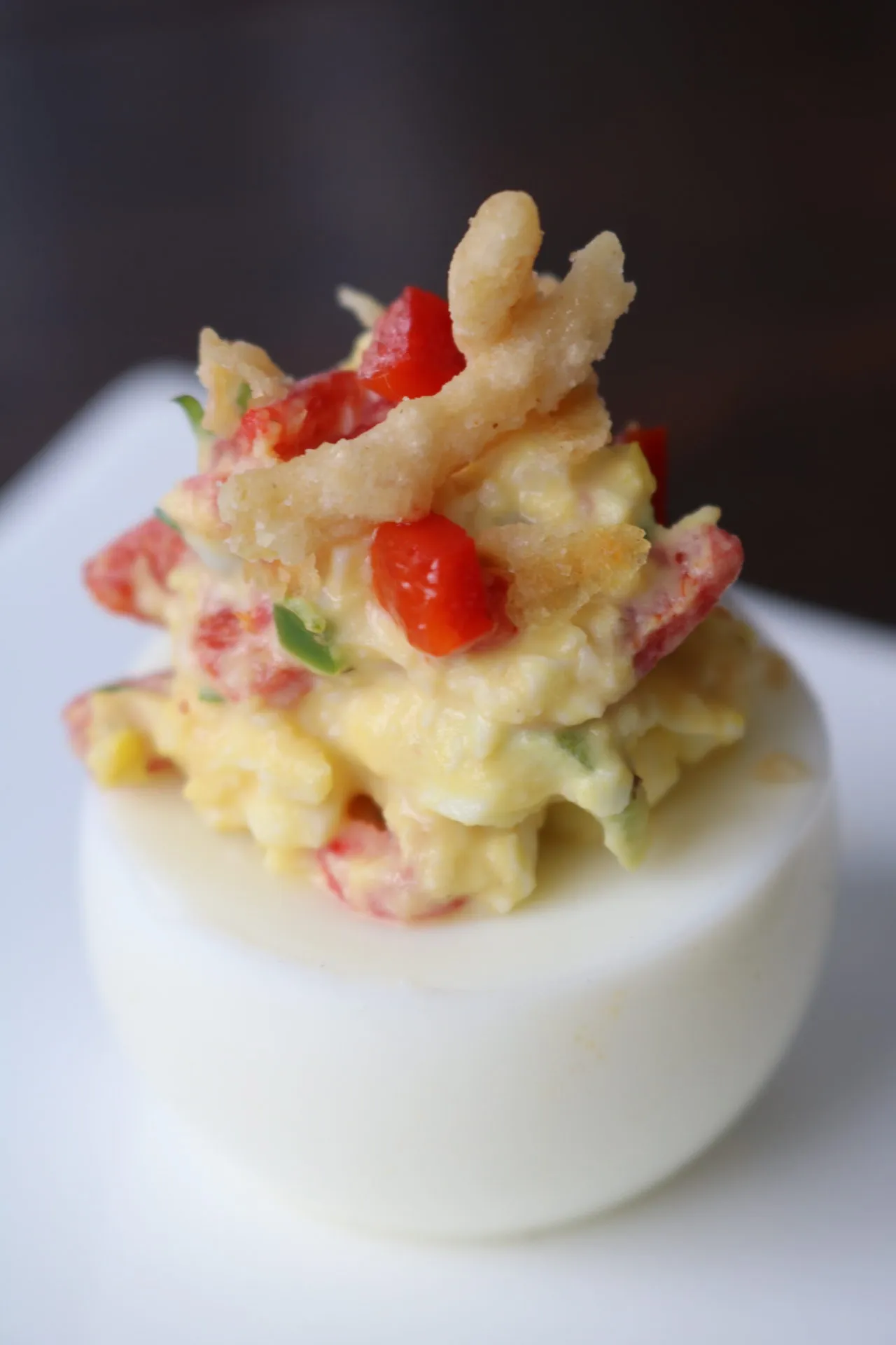 Roasted Red Pepper Egg Salad