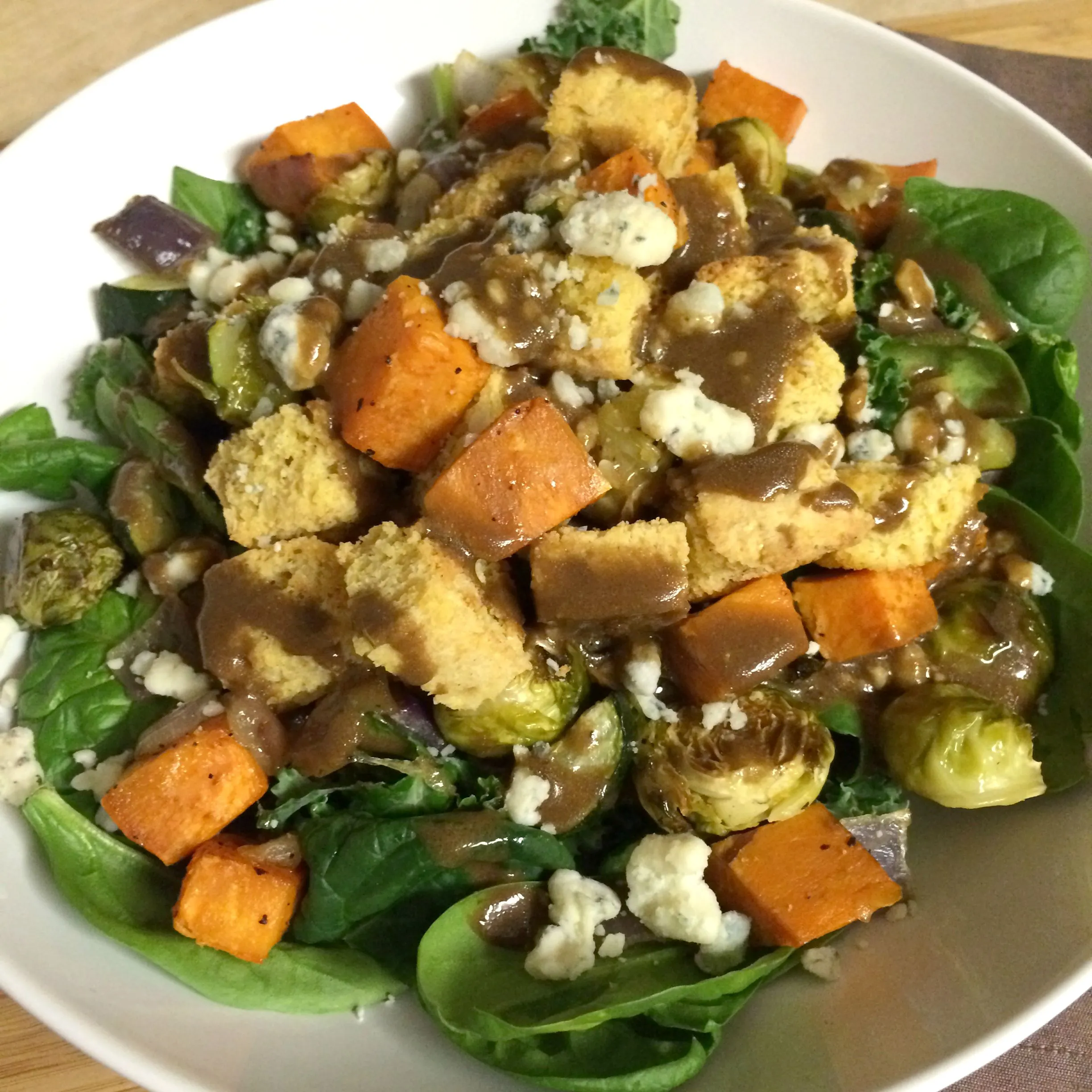 Roasted Vegetable Panzanella Salad