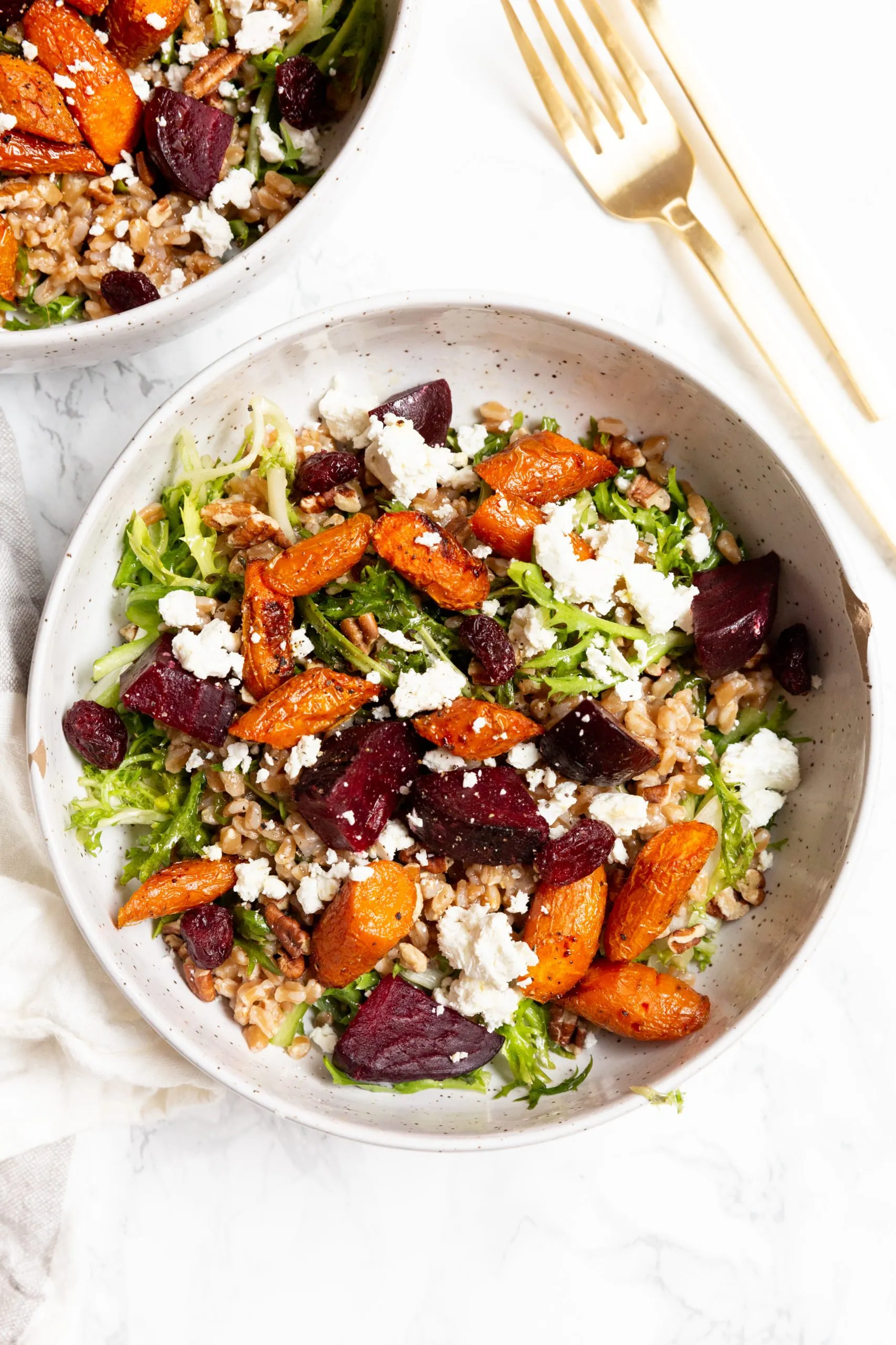 Roasted Vegetable and Farro Salad