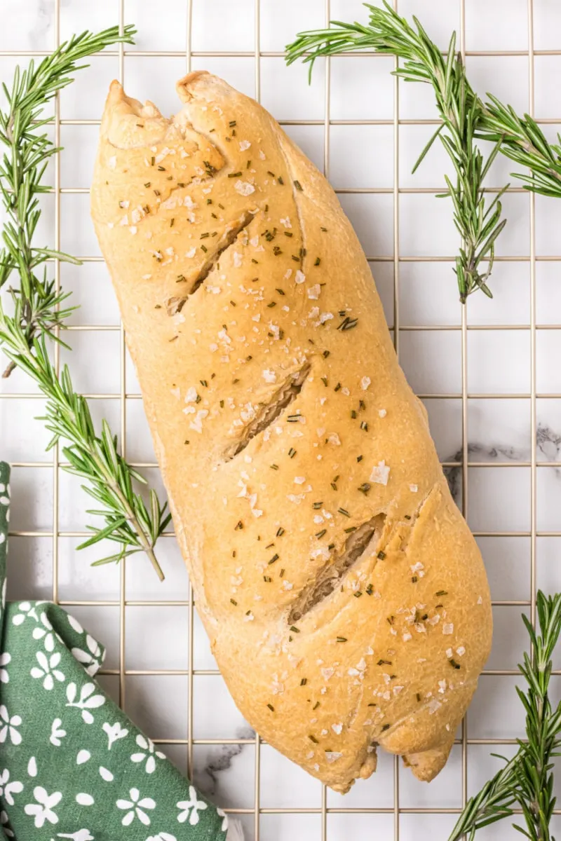 Rosemary Sea Salt Italian Bread