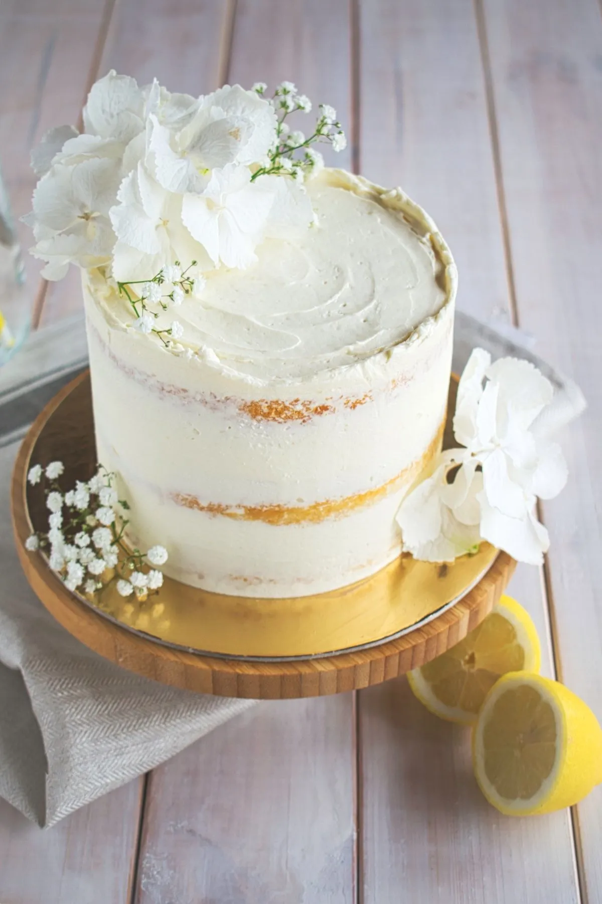 Royal Wedding Cake Lemon Elderflower Cake