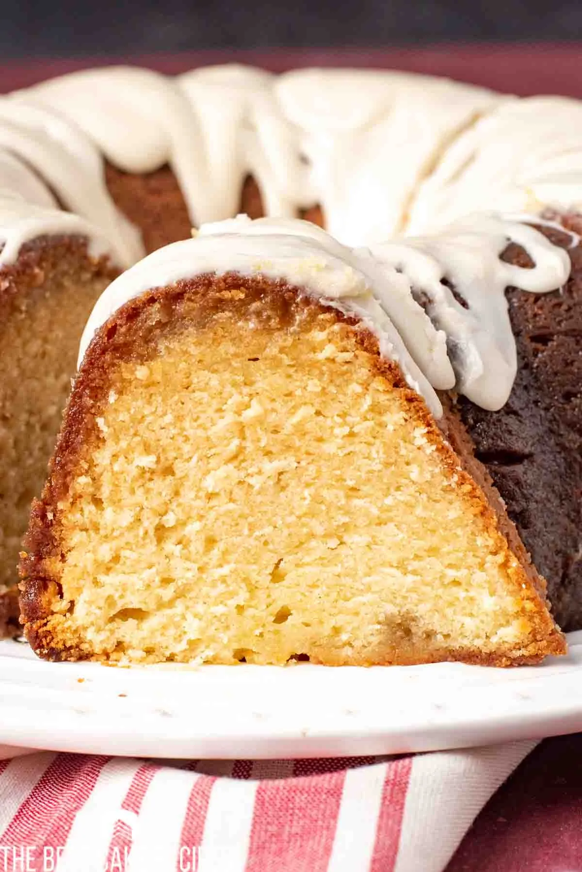 Rum Soaked Pound Cake