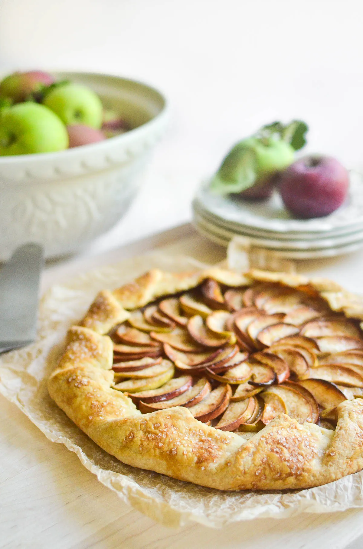Rustic Apple Tart Galette