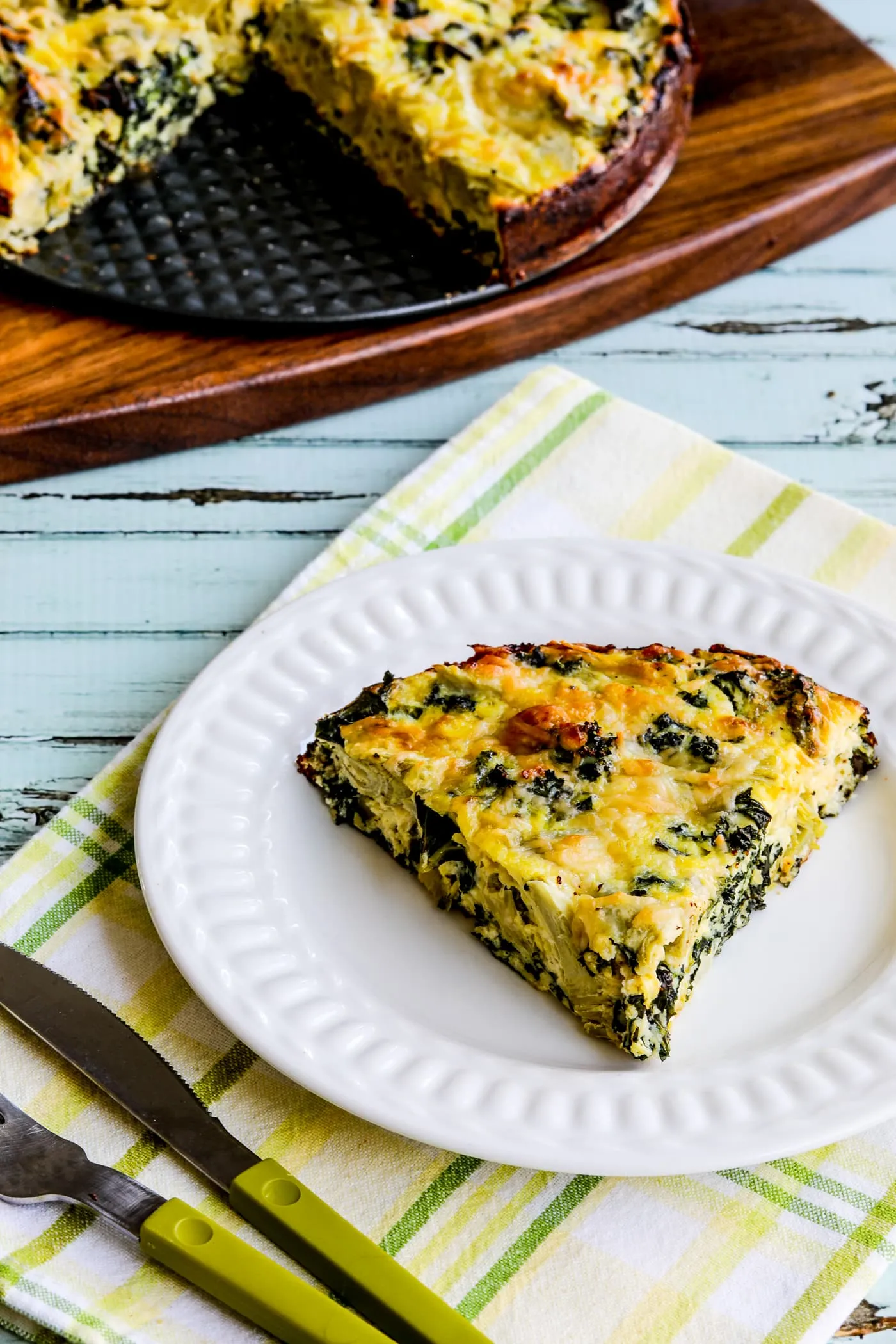 Rustic Artichoke and Ricotta Pie