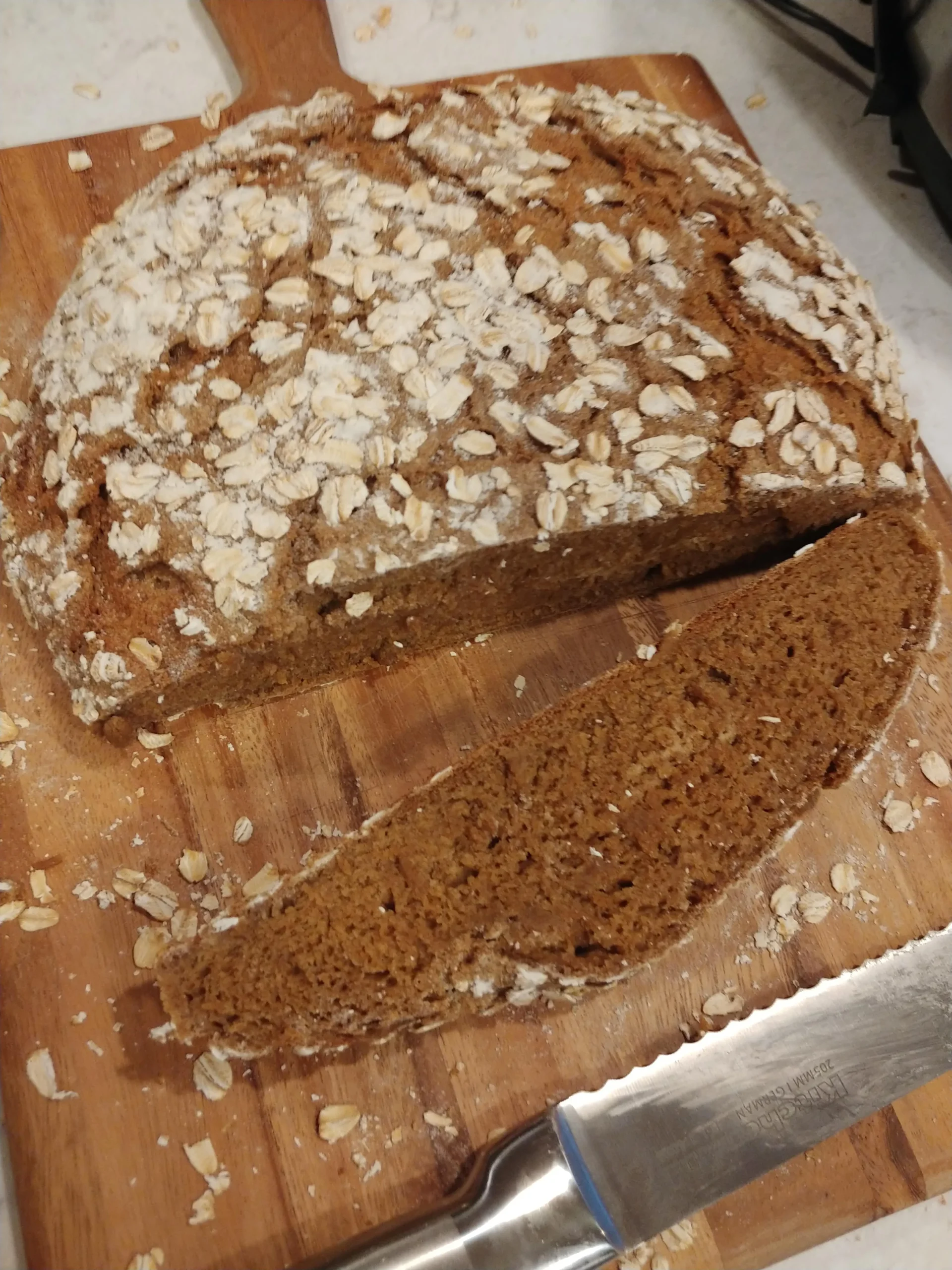 Rye Ale and Oat Bread