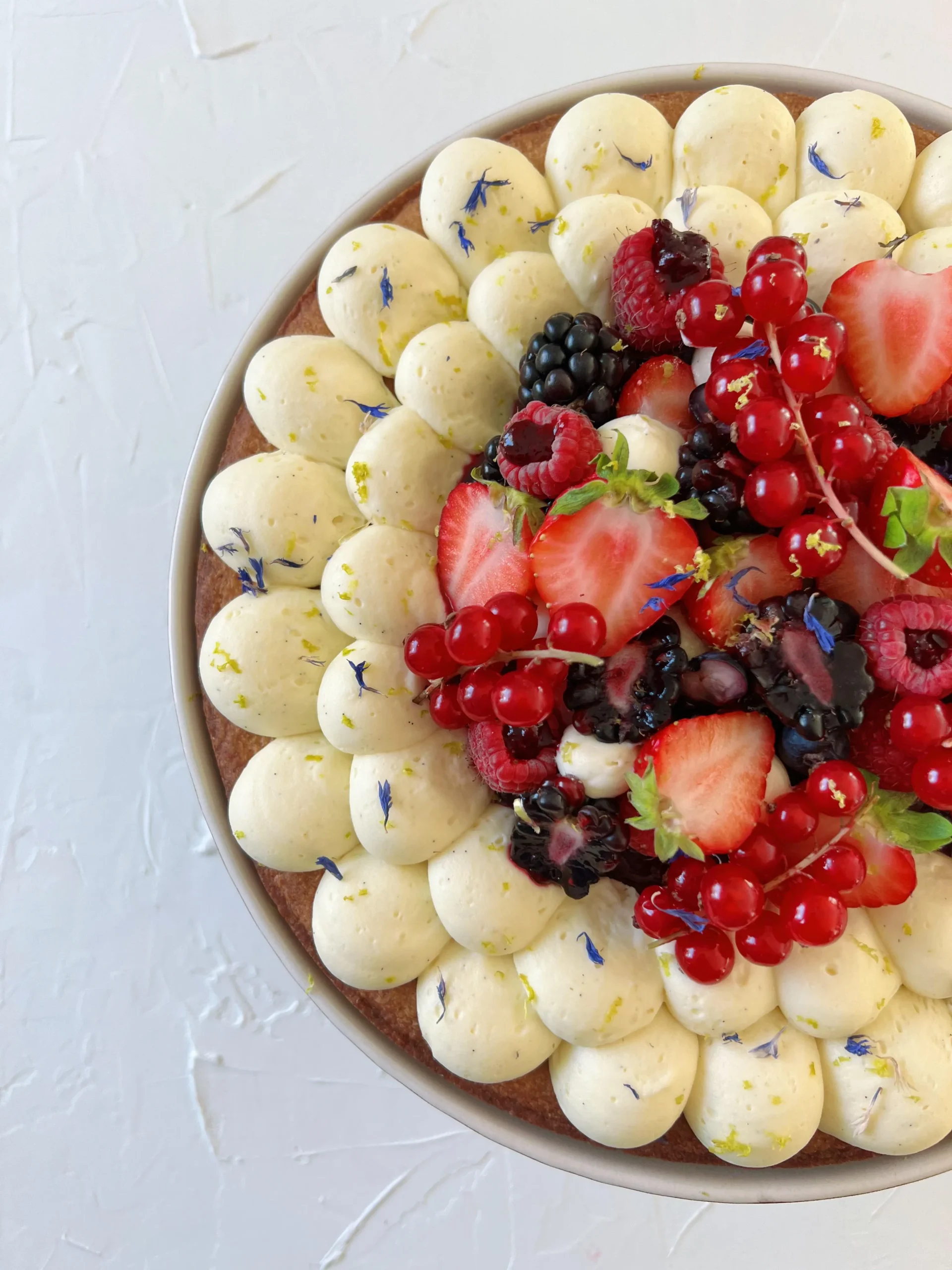 Sables with Summer Berries