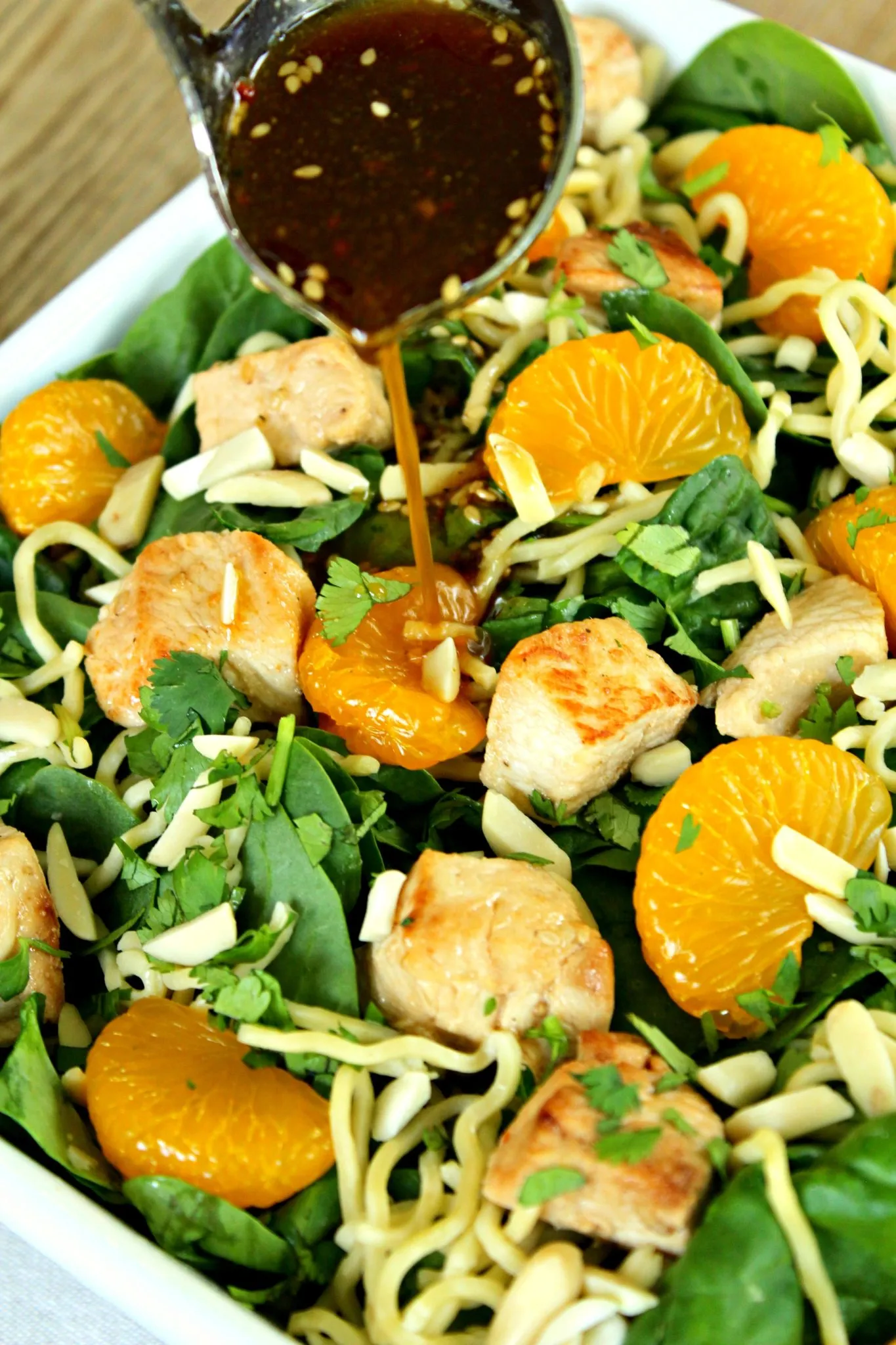 Salad with Orange and Chocolate