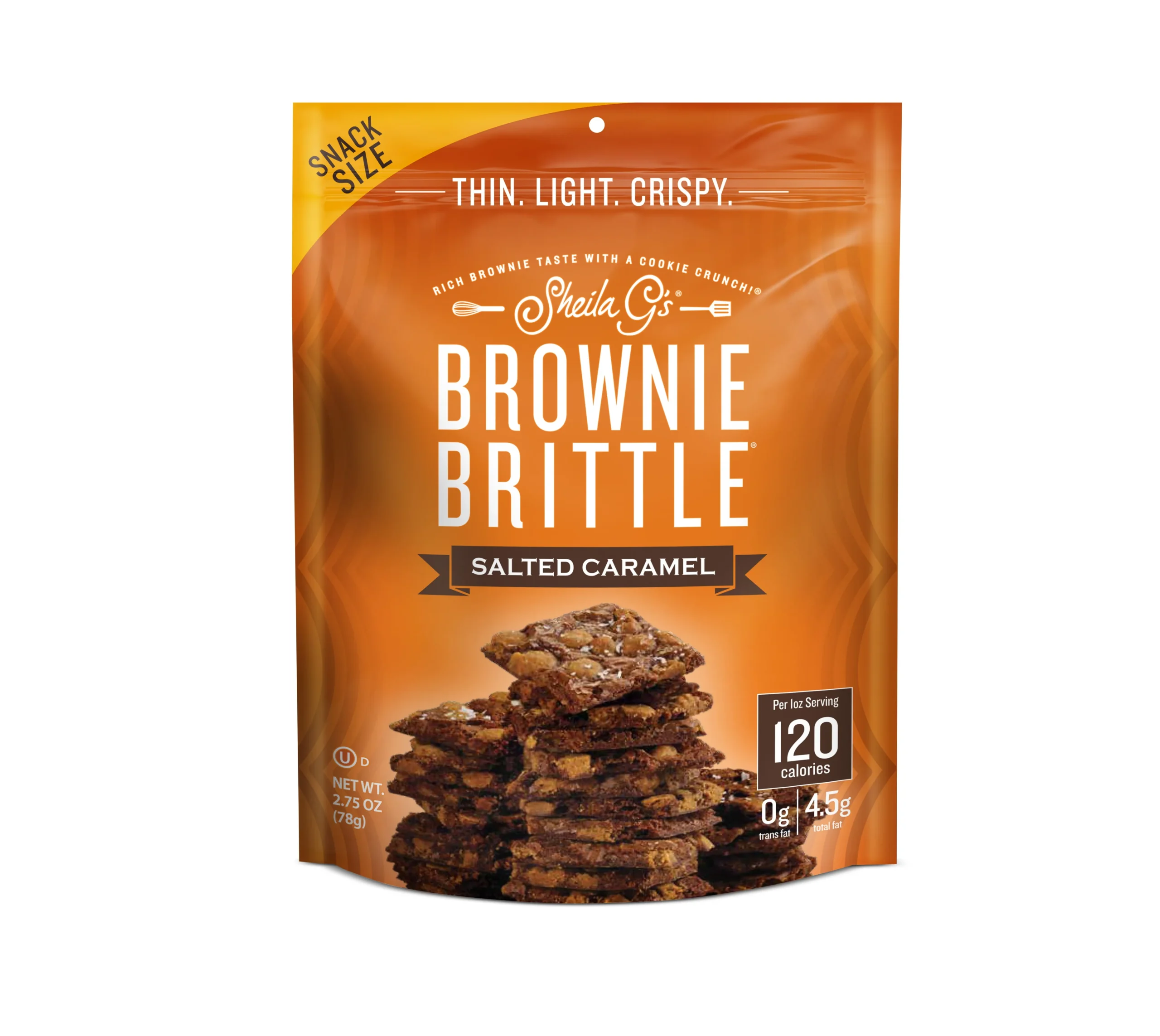 Salted Caramel Brownie Brittle