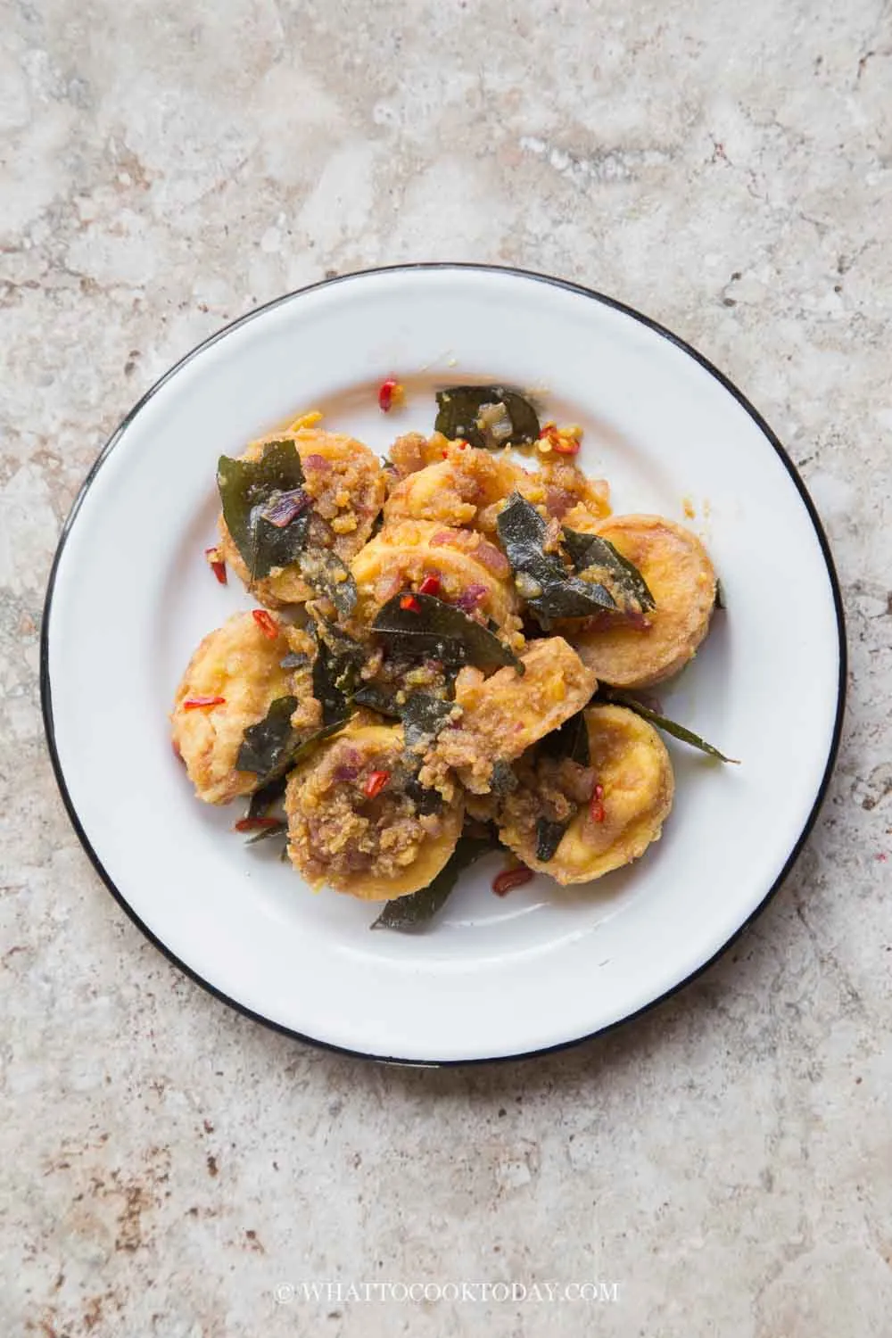 Salted Egg Yolk Tofu Air Fryer