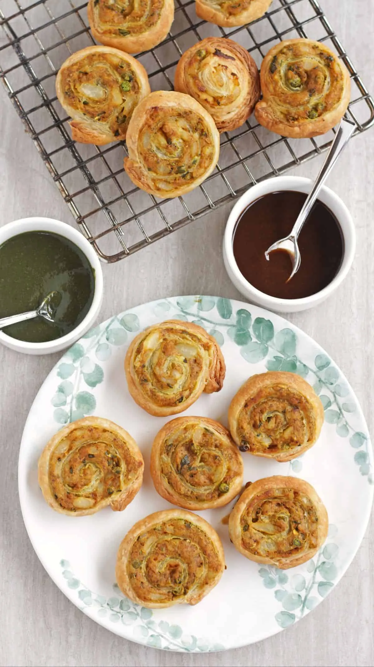 Samosa Pinwheels Oven Airfryer
