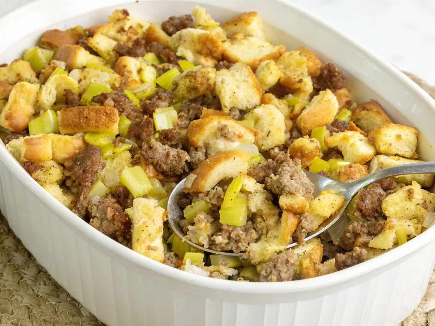 Sausage Stuffing by Dawn O'Sullivan