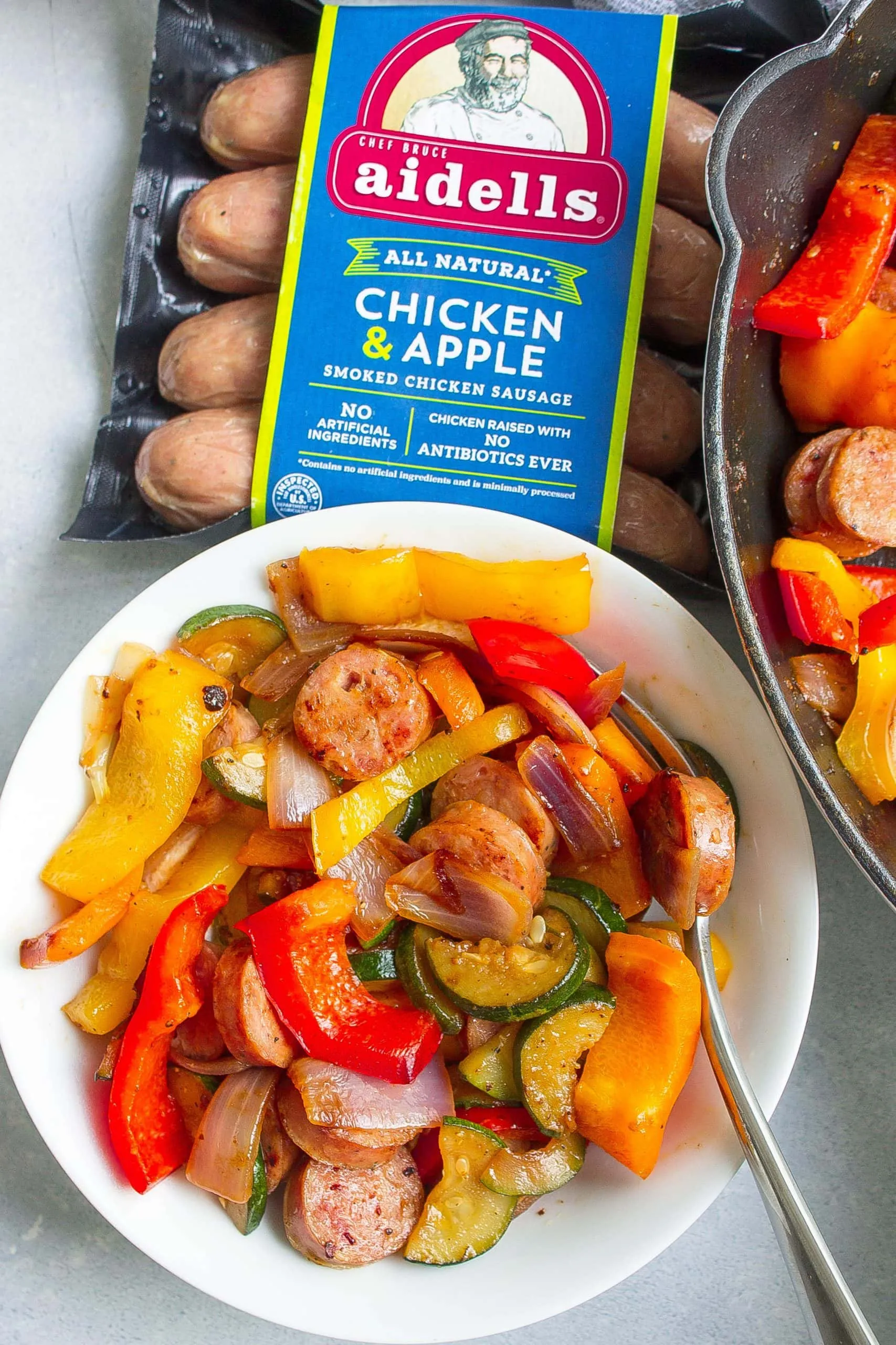 Sausage and Veggie Skillet