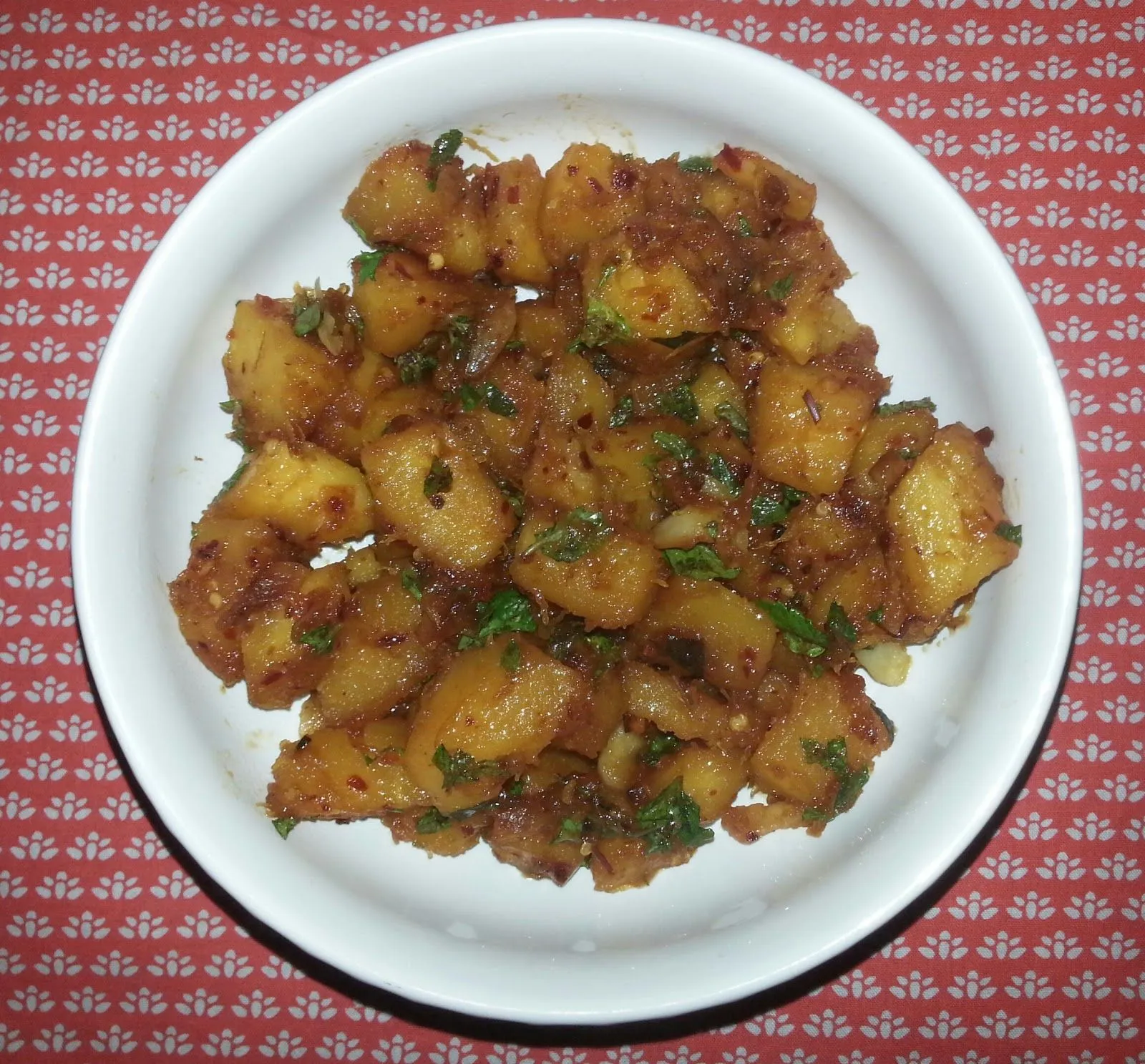 Sauteed Pumpkin with Chilies, Mint, and Honey